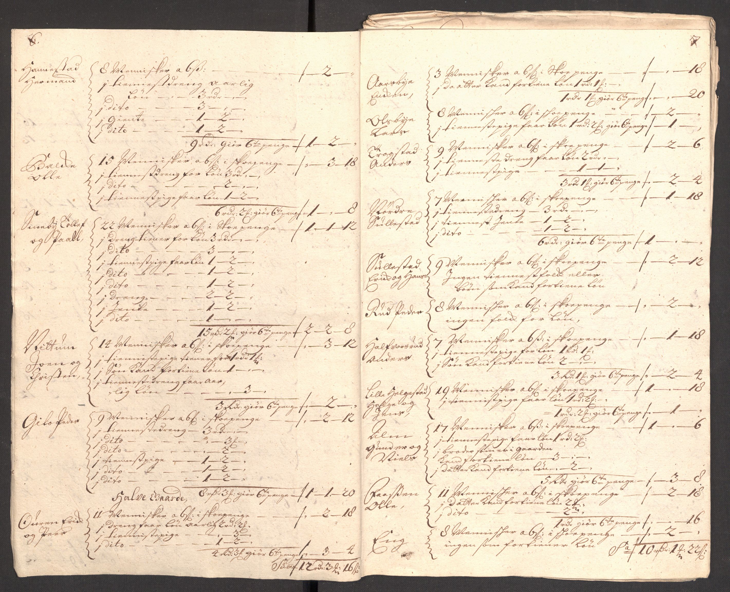 Rentekammeret inntil 1814, Reviderte regnskaper, Fogderegnskap, RA/EA-4092/R18/L1308: Fogderegnskap Hadeland, Toten og Valdres, 1711, p. 214