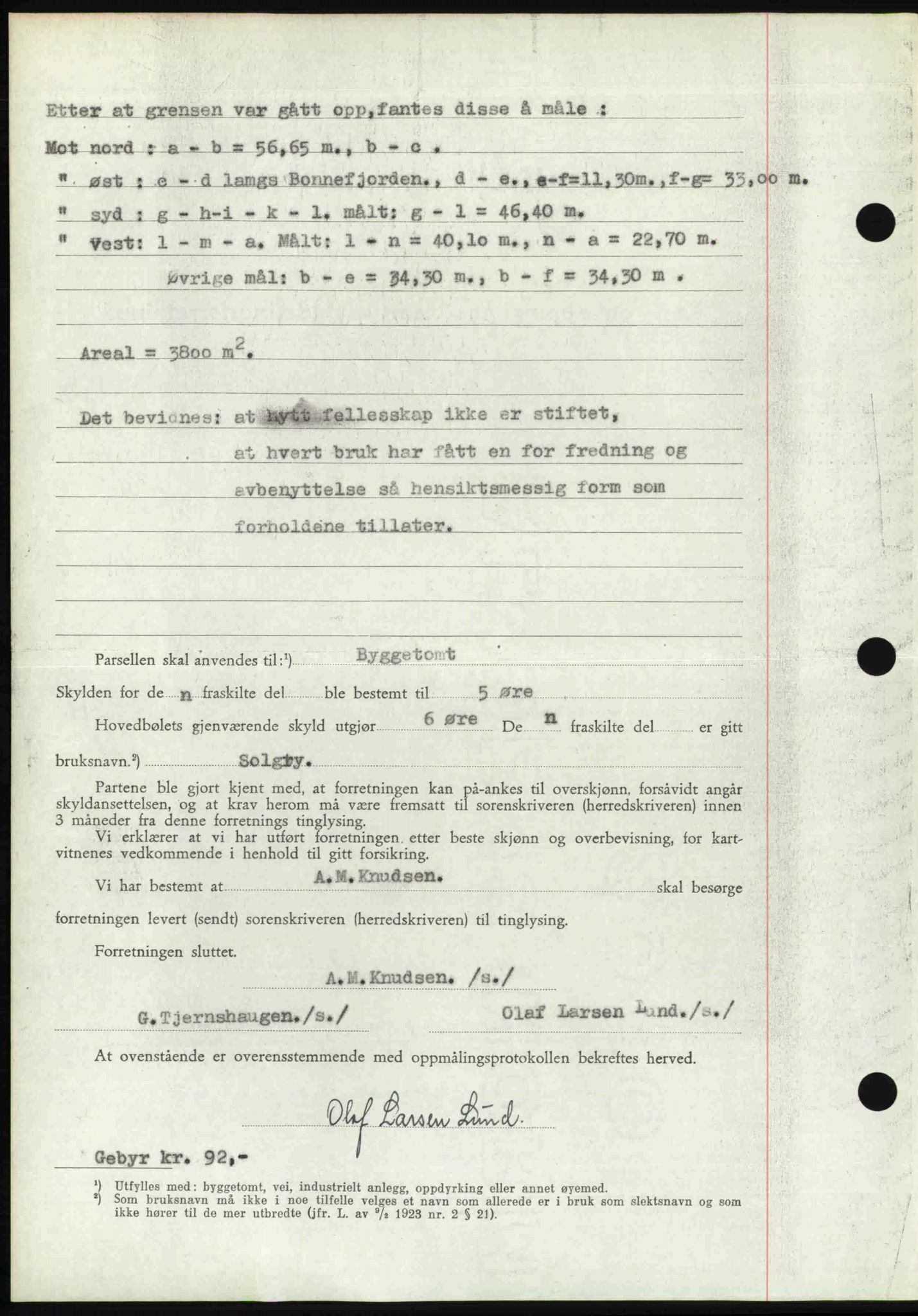 Follo sorenskriveri, AV/SAO-A-10274/G/Ga/Gaa/L0085: Mortgage book no. I 85, 1948-1948, Diary no: : 4367/1948