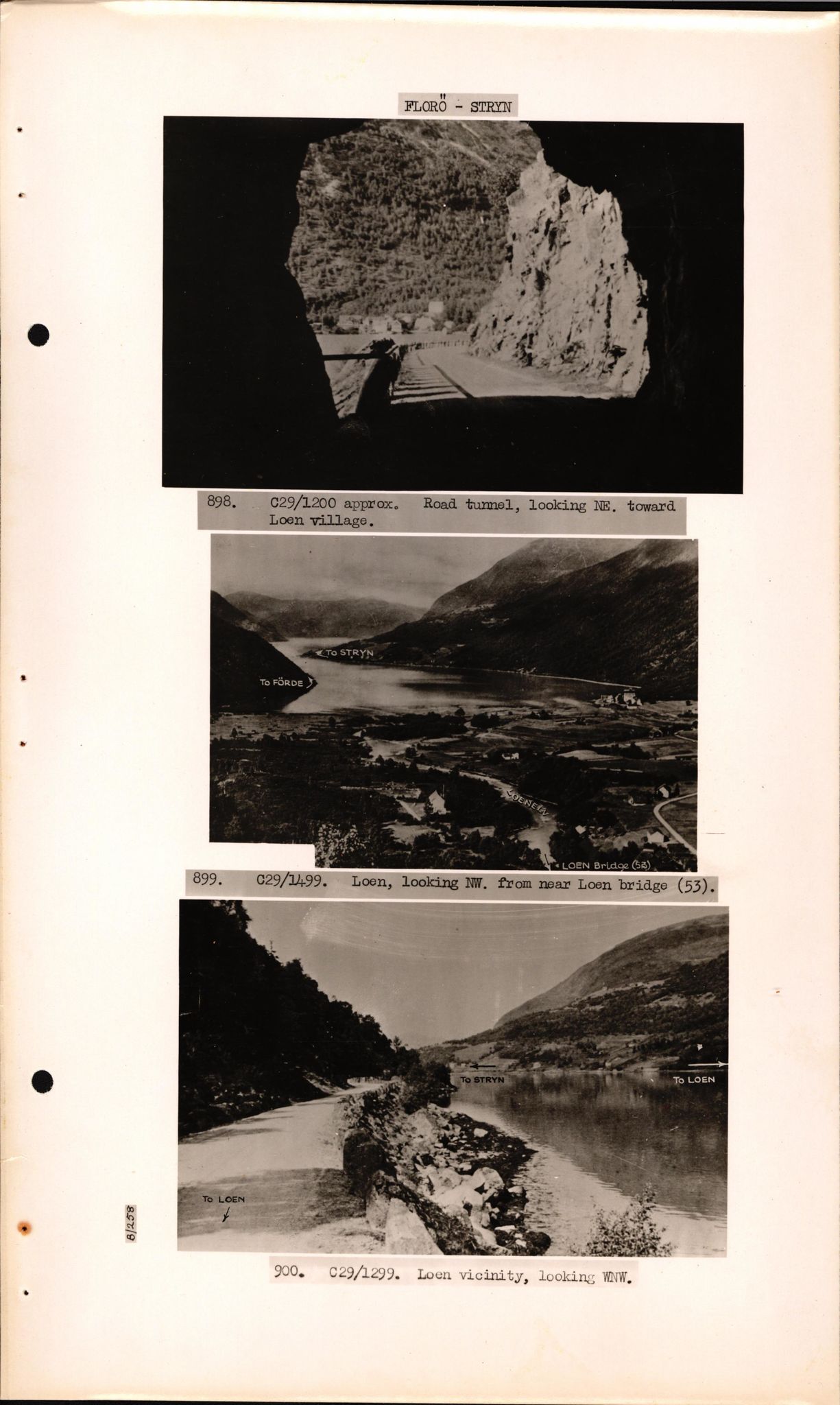 Forsvaret, Forsvarets overkommando II, AV/RA-RAFA-3915/D/Dd/L0018: Sør-Norge, veier, 1943-1945, p. 713