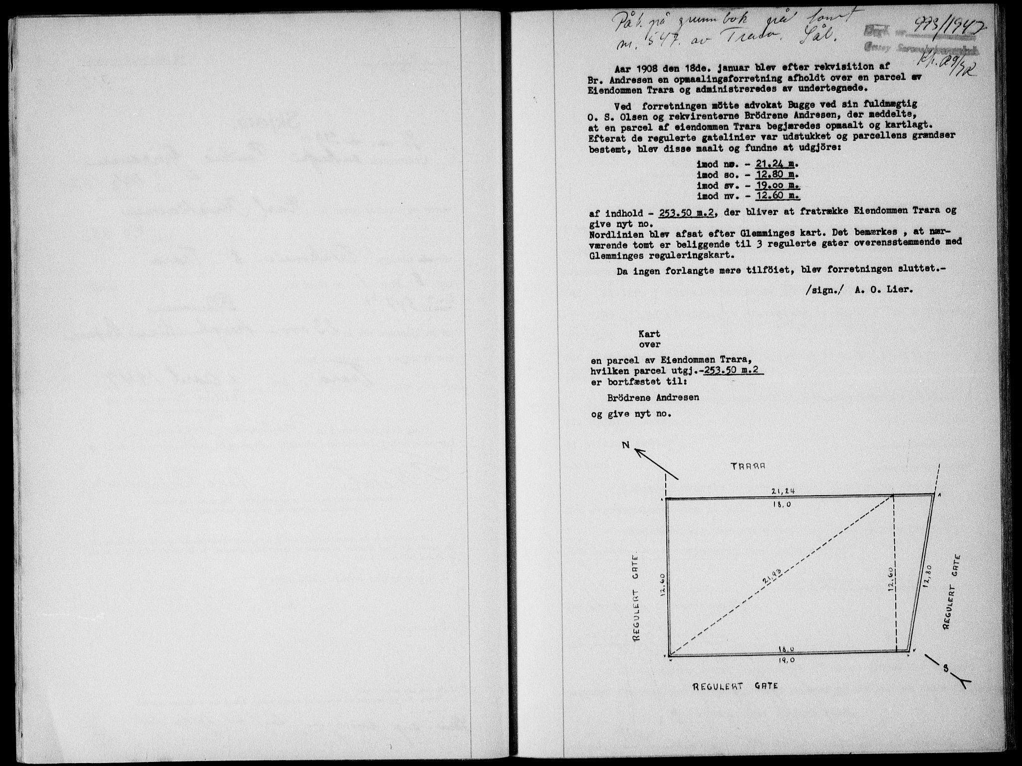 Onsøy sorenskriveri, AV/SAO-A-10474/G/Ga/Gab/L0019b: Mortgage book no. II A-19 B, 1947-1947, Diary no: : 993/1947