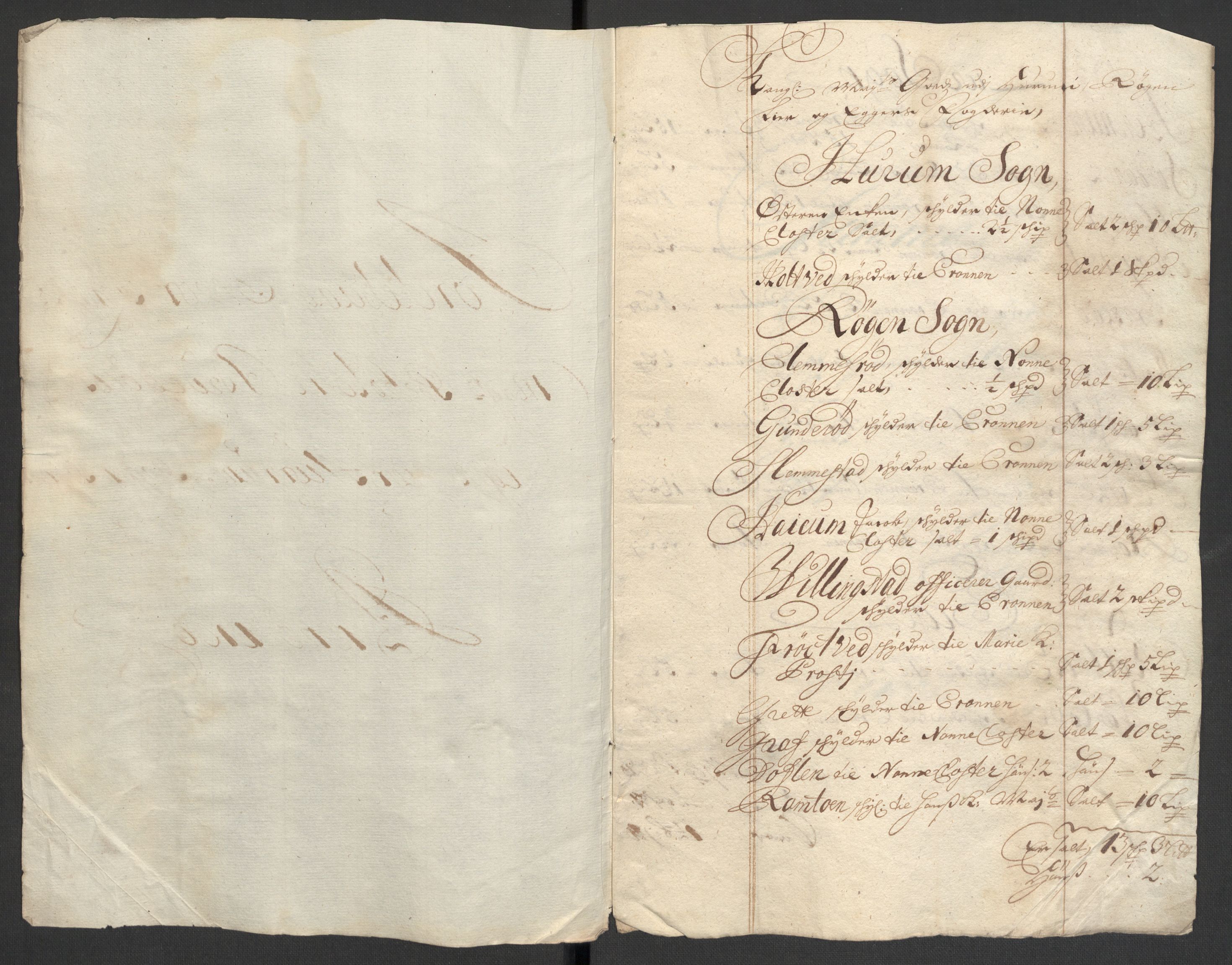 Rentekammeret inntil 1814, Reviderte regnskaper, Fogderegnskap, RA/EA-4092/R30/L1697: Fogderegnskap Hurum, Røyken, Eiker og Lier, 1700-1701, p. 40