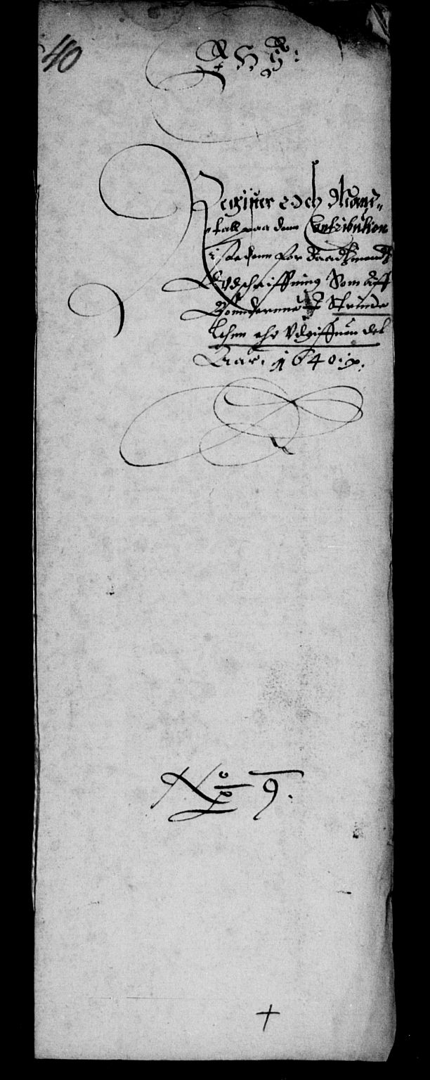 Rentekammeret inntil 1814, Reviderte regnskaper, Lensregnskaper, AV/RA-EA-5023/R/Rb/Rbw/L0070: Trondheim len, 1640-1642