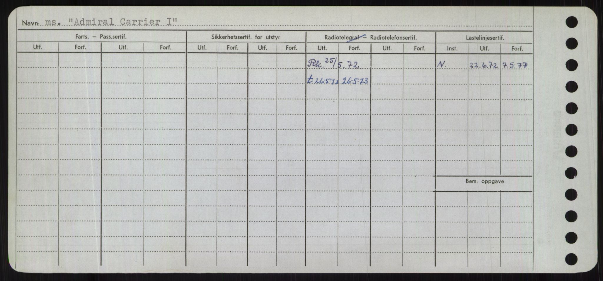 Sjøfartsdirektoratet med forløpere, Skipsmålingen, RA/S-1627/H/Hd/L0001: Fartøy, A-Anv, p. 82