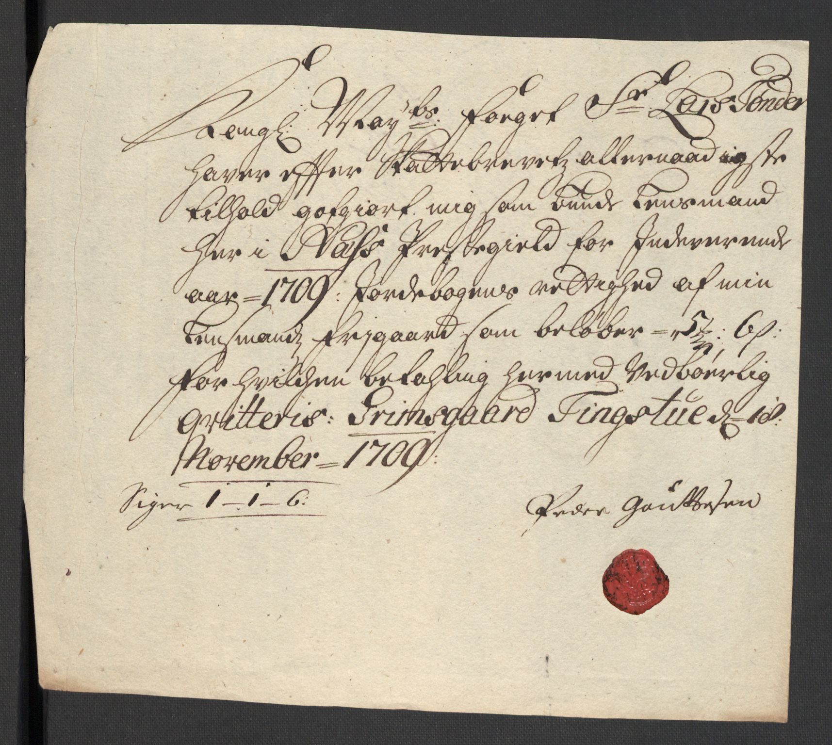 Rentekammeret inntil 1814, Reviderte regnskaper, Fogderegnskap, RA/EA-4092/R23/L1468: Fogderegnskap Ringerike og Hallingdal, 1709-1710, p. 192