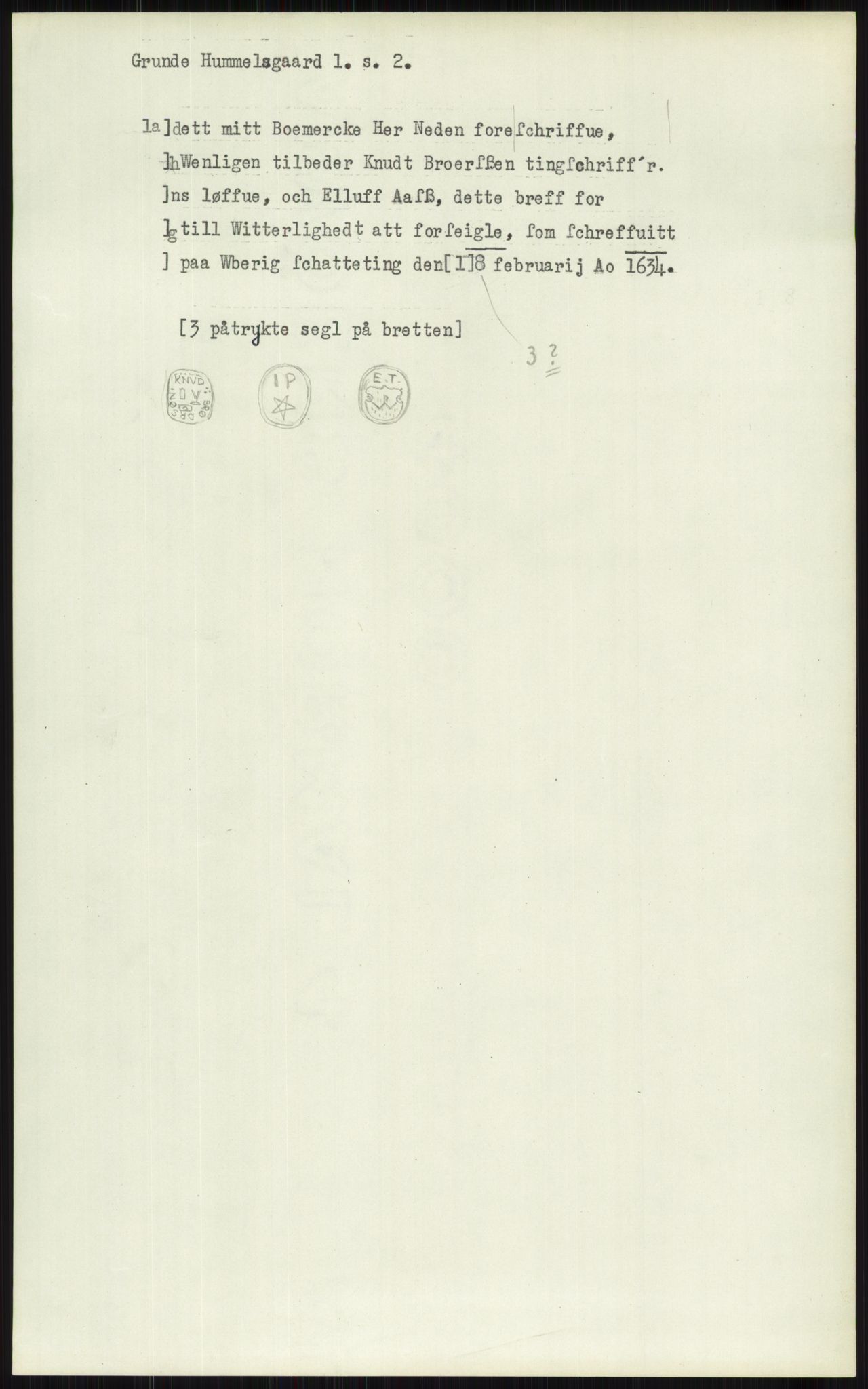 Samlinger til kildeutgivelse, Diplomavskriftsamlingen, AV/RA-EA-4053/H/Ha, p. 3973