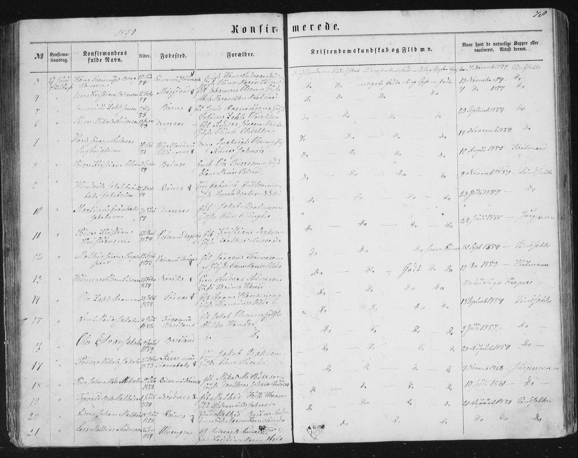 Ministerialprotokoller, klokkerbøker og fødselsregistre - Nordland, AV/SAT-A-1459/831/L0476: Parish register (copy) no. 831C03, 1866-1877, p. 78