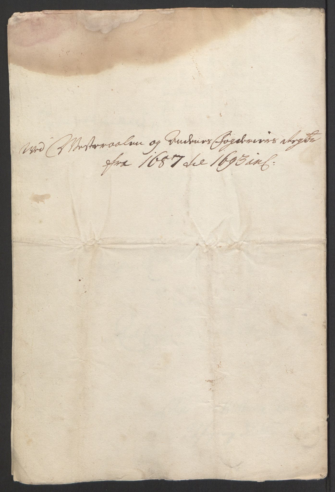 Rentekammeret inntil 1814, Reviderte regnskaper, Fogderegnskap, RA/EA-4092/R67/L4676: Fogderegnskap Vesterålen, Andenes og Lofoten, 1691-1693, p. 231