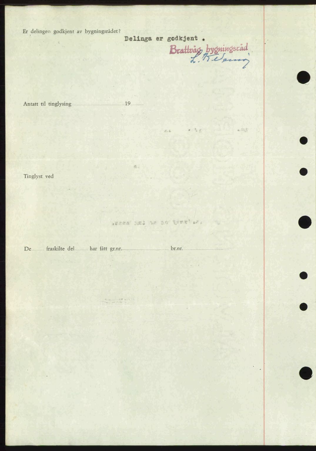 Nordre Sunnmøre sorenskriveri, AV/SAT-A-0006/1/2/2C/2Ca: Mortgage book no. A33, 1949-1950, Diary no: : 175/1950