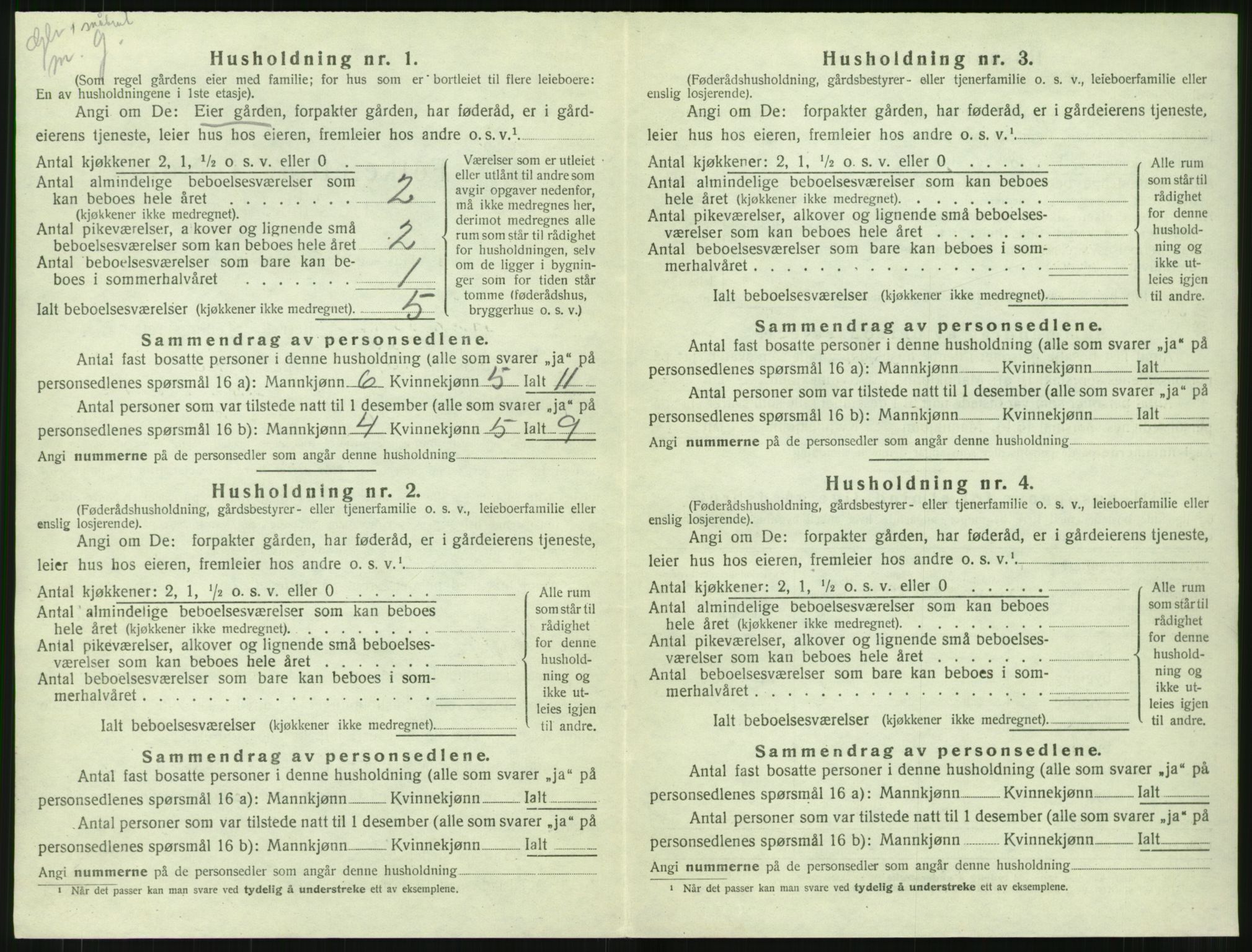 SAT, 1920 census for Haram, 1920, p. 344