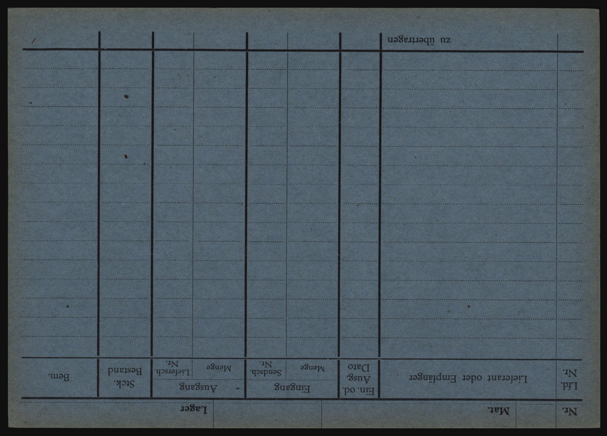 Tyske arkiver, Organisation Todt (OT), Einsatzgruppe Wiking, AV/RA-RAFA-2188/1/O/O12/L0002: Kartotek - Elektromaterial etc A-Z, 1940-1945, p. 43