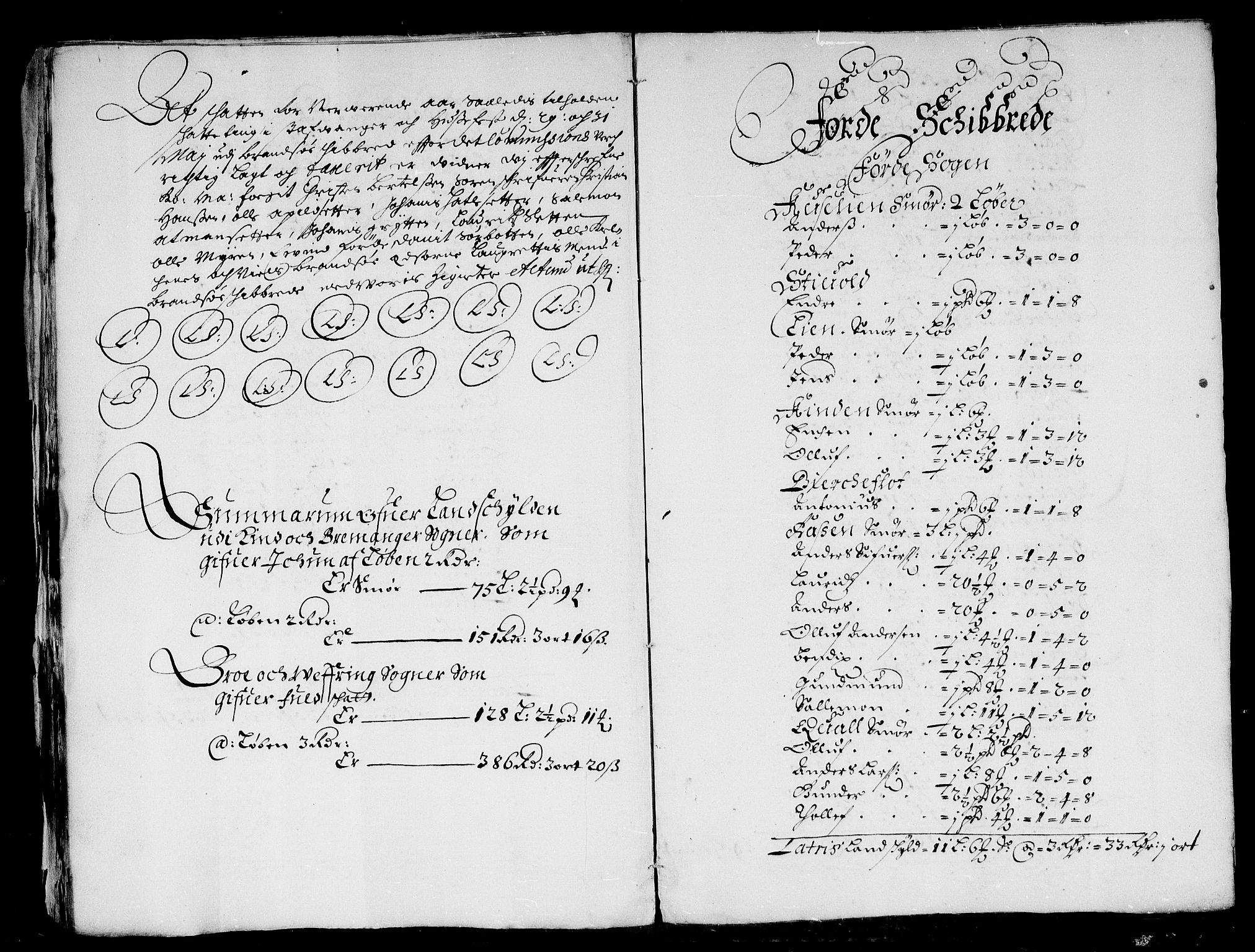 Rentekammeret inntil 1814, Reviderte regnskaper, Stiftamtstueregnskaper, Bergen stiftamt, AV/RA-EA-6043/R/Rc/L0044: Bergen stiftamt, 1676