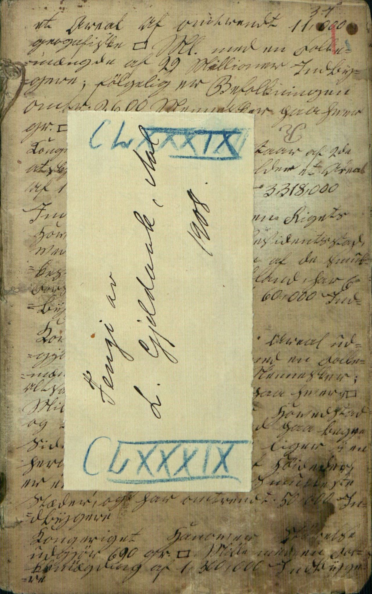 Rikard Berge, TEMU/TGM-A-1003/F/L0005/0031: 160-200 / 189 Delar av handskrivne bøker, 1908, p. 1