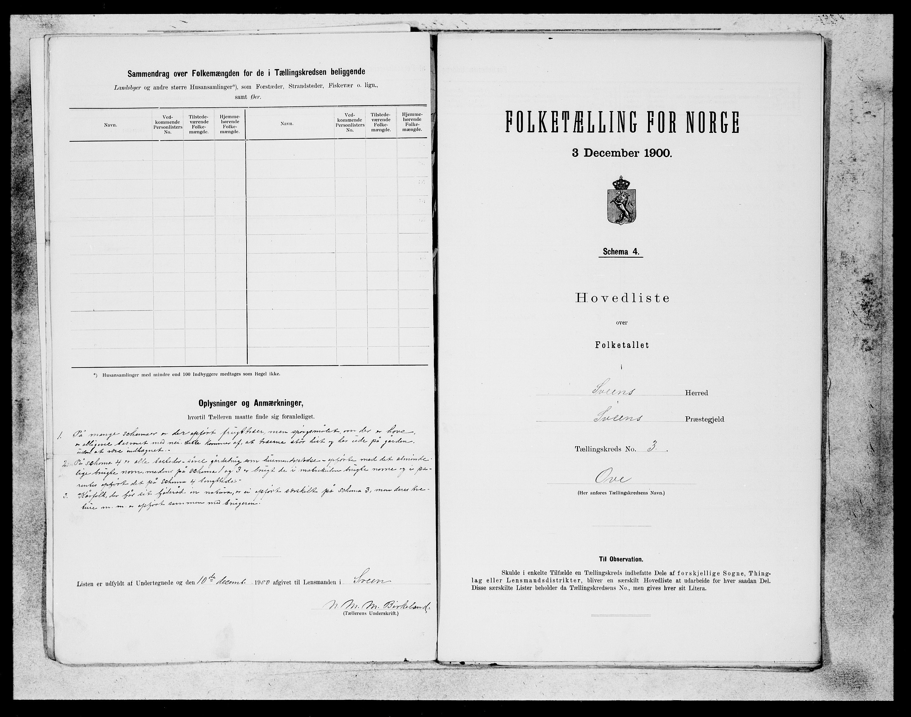 SAB, 1900 census for Sveio, 1900, p. 5