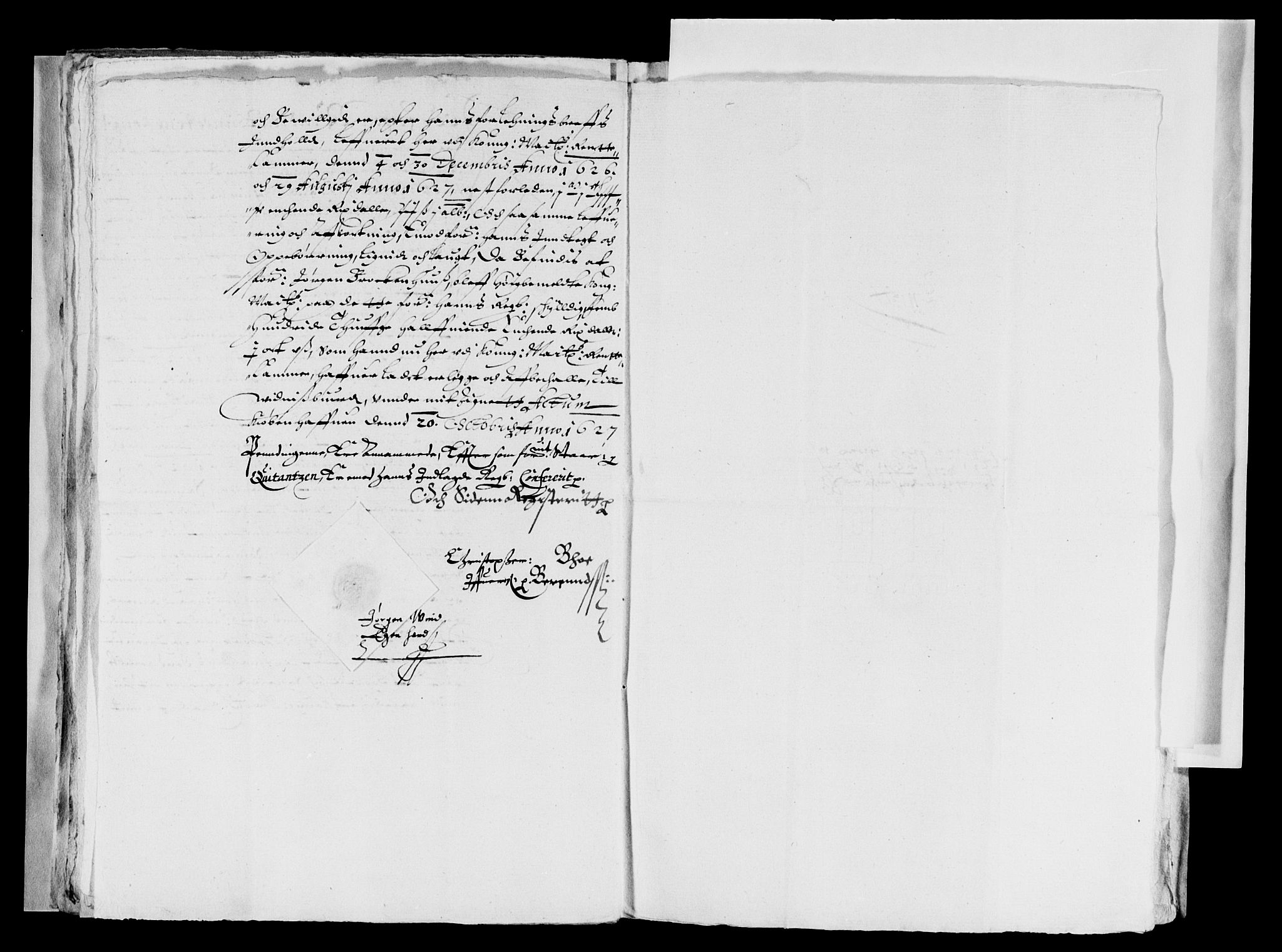 Rentekammeret inntil 1814, Reviderte regnskaper, Lensregnskaper, AV/RA-EA-5023/R/Rb/Rbu/L0005: Hardanger og Halsnøy kloster len, 1606-1636