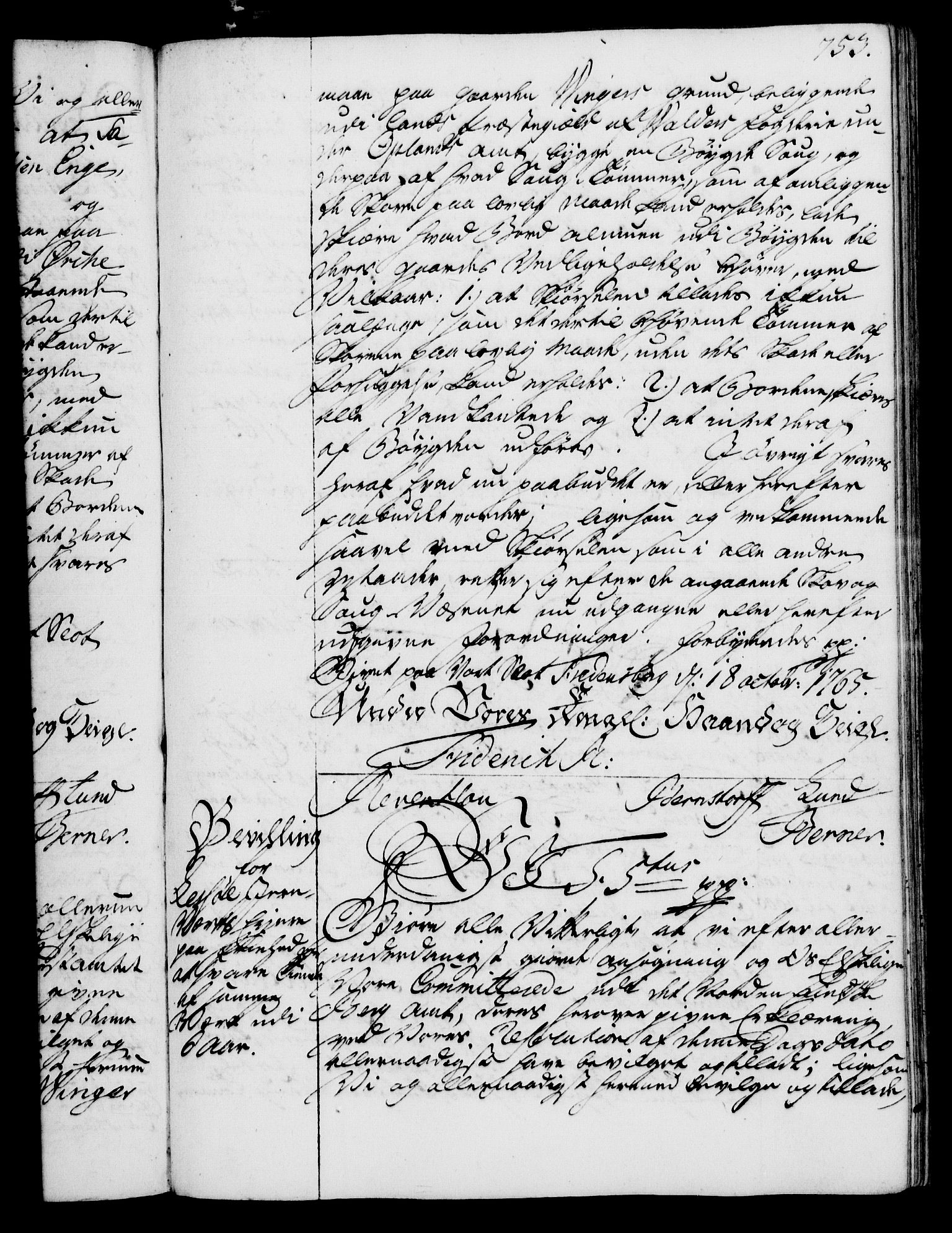 Rentekammeret, Kammerkanselliet, RA/EA-3111/G/Gg/Gga/L0007: Norsk ekspedisjonsprotokoll med register (merket RK 53.7), 1759-1768, p. 753