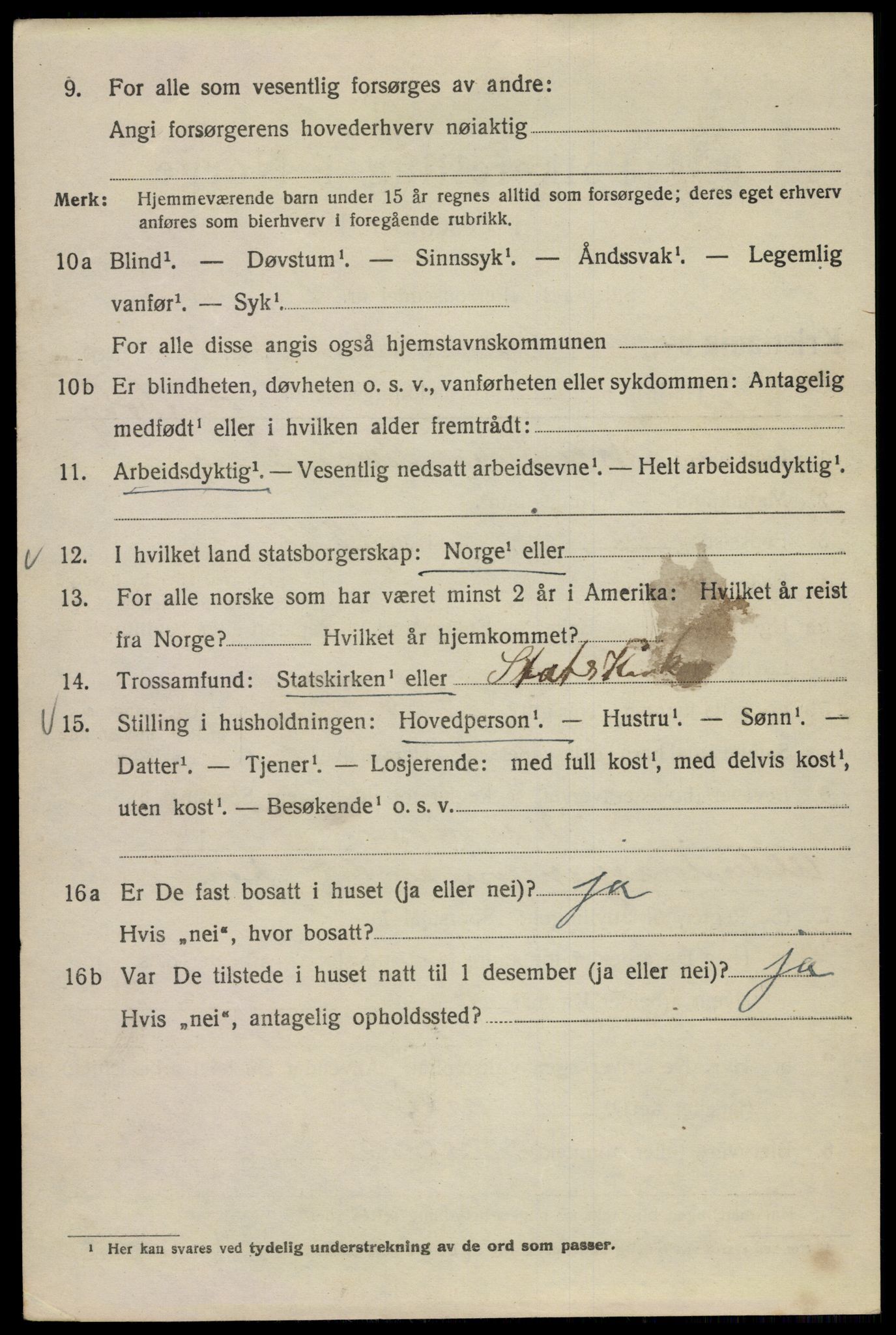 SAO, 1920 census for Kristiania, 1920, p. 361410