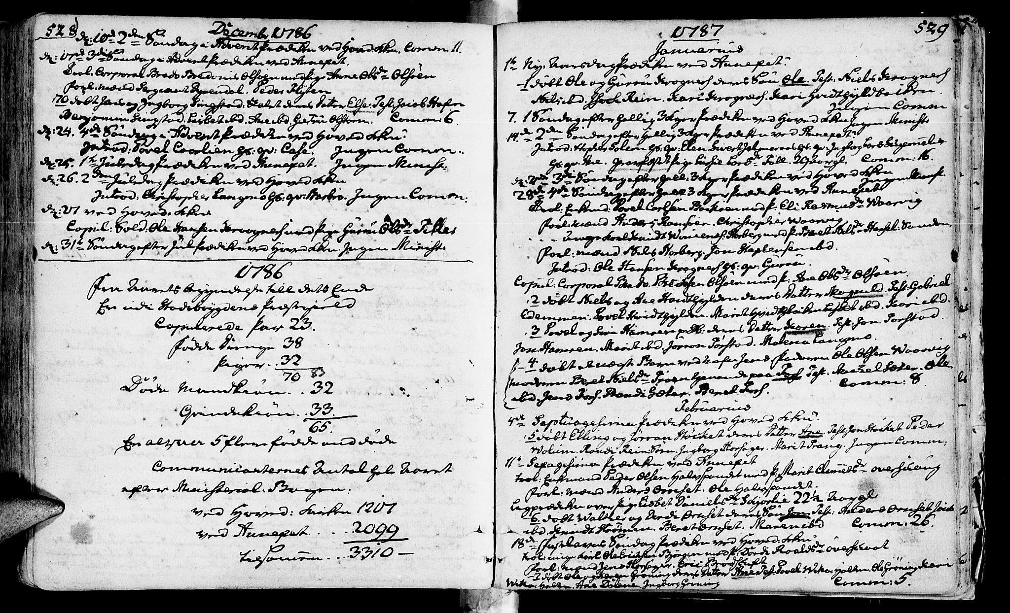 Ministerialprotokoller, klokkerbøker og fødselsregistre - Sør-Trøndelag, SAT/A-1456/646/L0605: Parish register (official) no. 646A03, 1751-1790, p. 528-529
