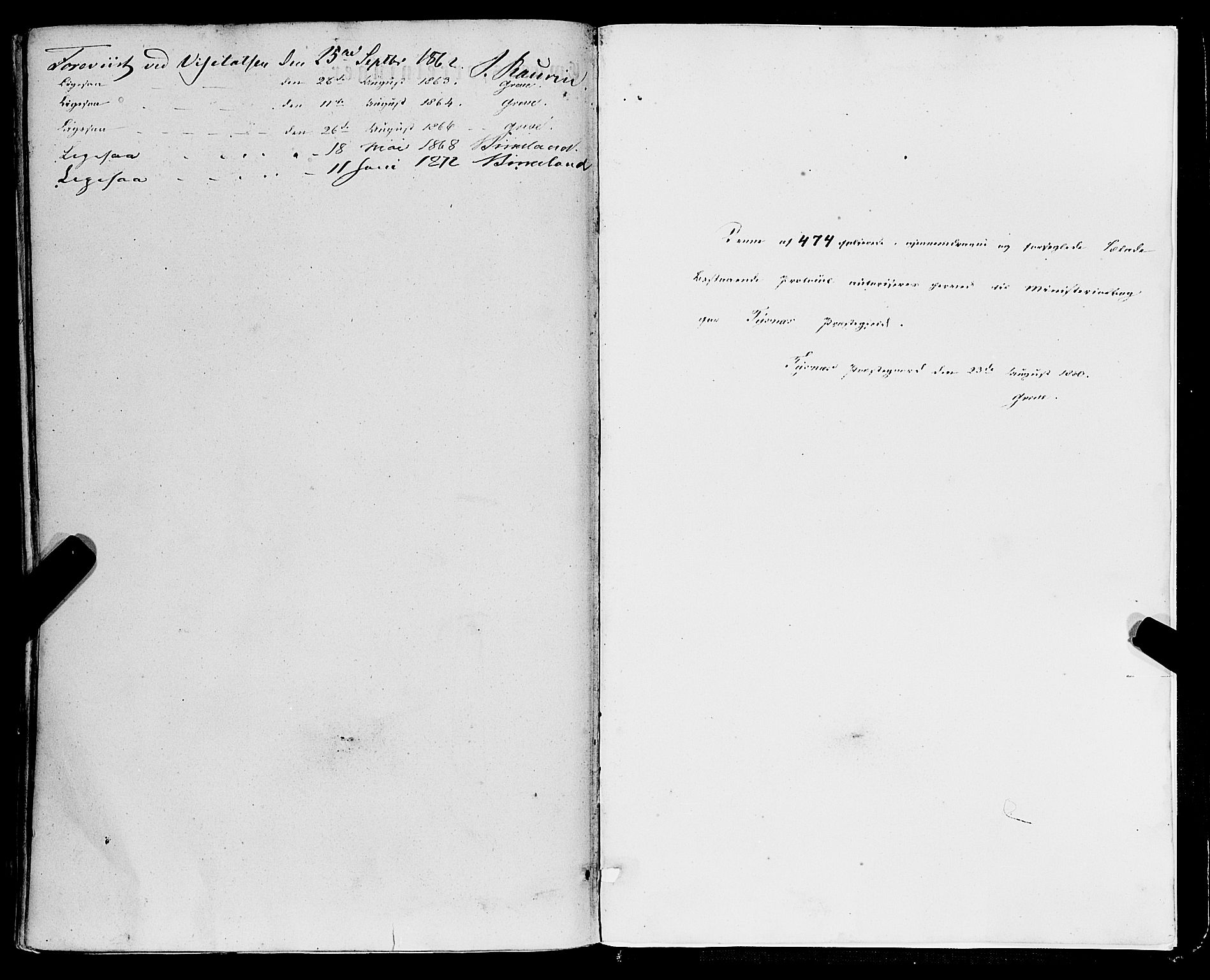 Tysnes sokneprestembete, SAB/A-78601/H/Haa: Parish register (official) no. A 11, 1860-1871, p. 473