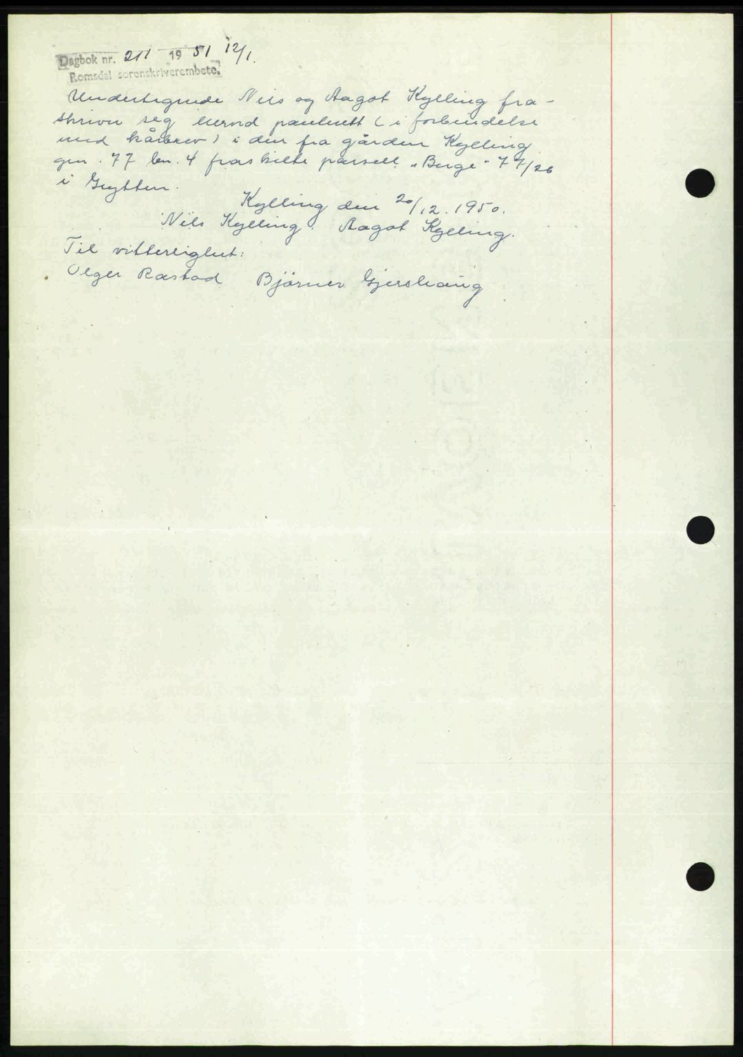 Romsdal sorenskriveri, AV/SAT-A-4149/1/2/2C: Mortgage book no. A21, 1946-1946, Diary no: : 2183/1946