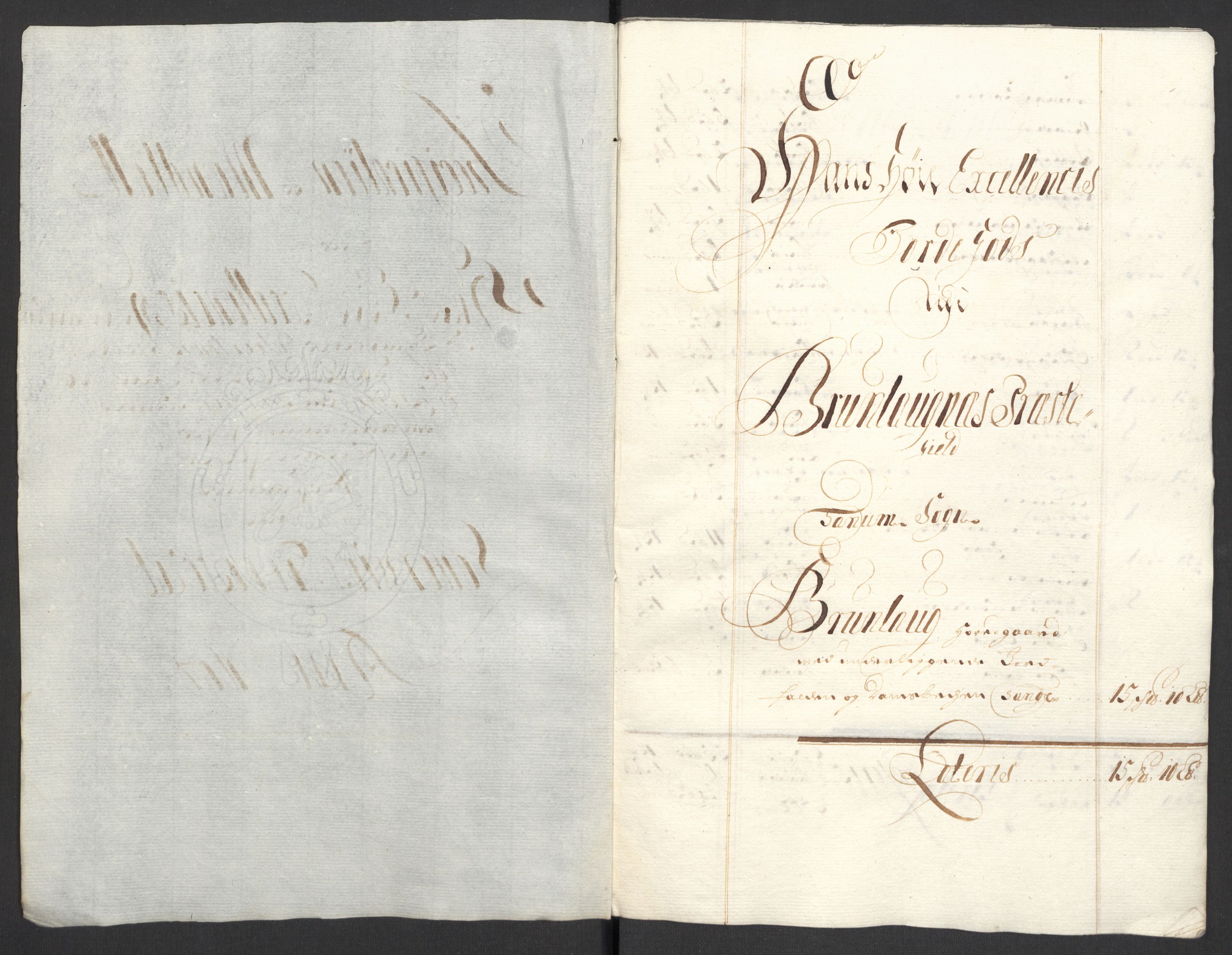 Rentekammeret inntil 1814, Reviderte regnskaper, Fogderegnskap, RA/EA-4092/R33/L1975: Fogderegnskap Larvik grevskap, 1696-1697, p. 192
