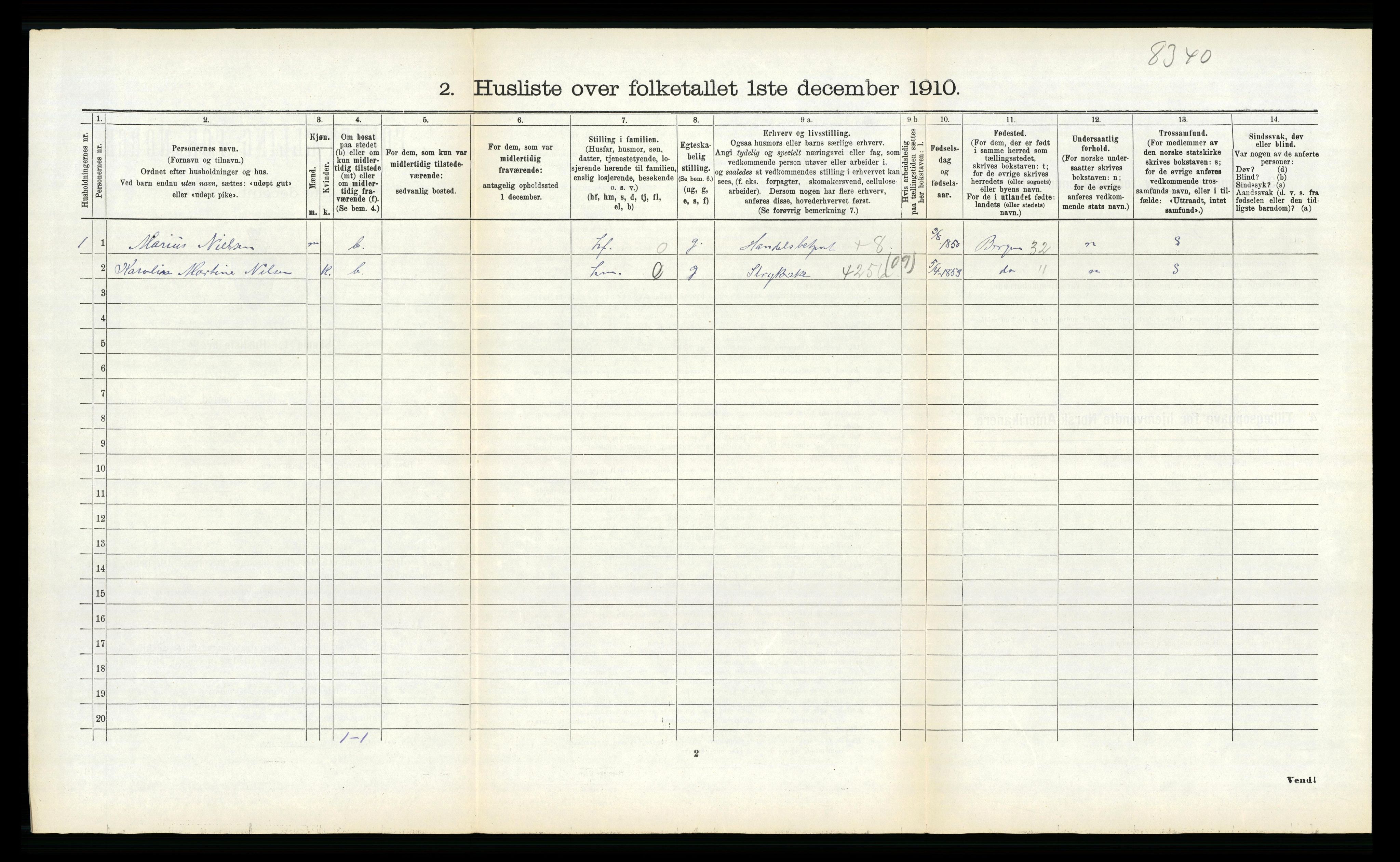 RA, 1910 census for Leikanger, 1910, p. 185