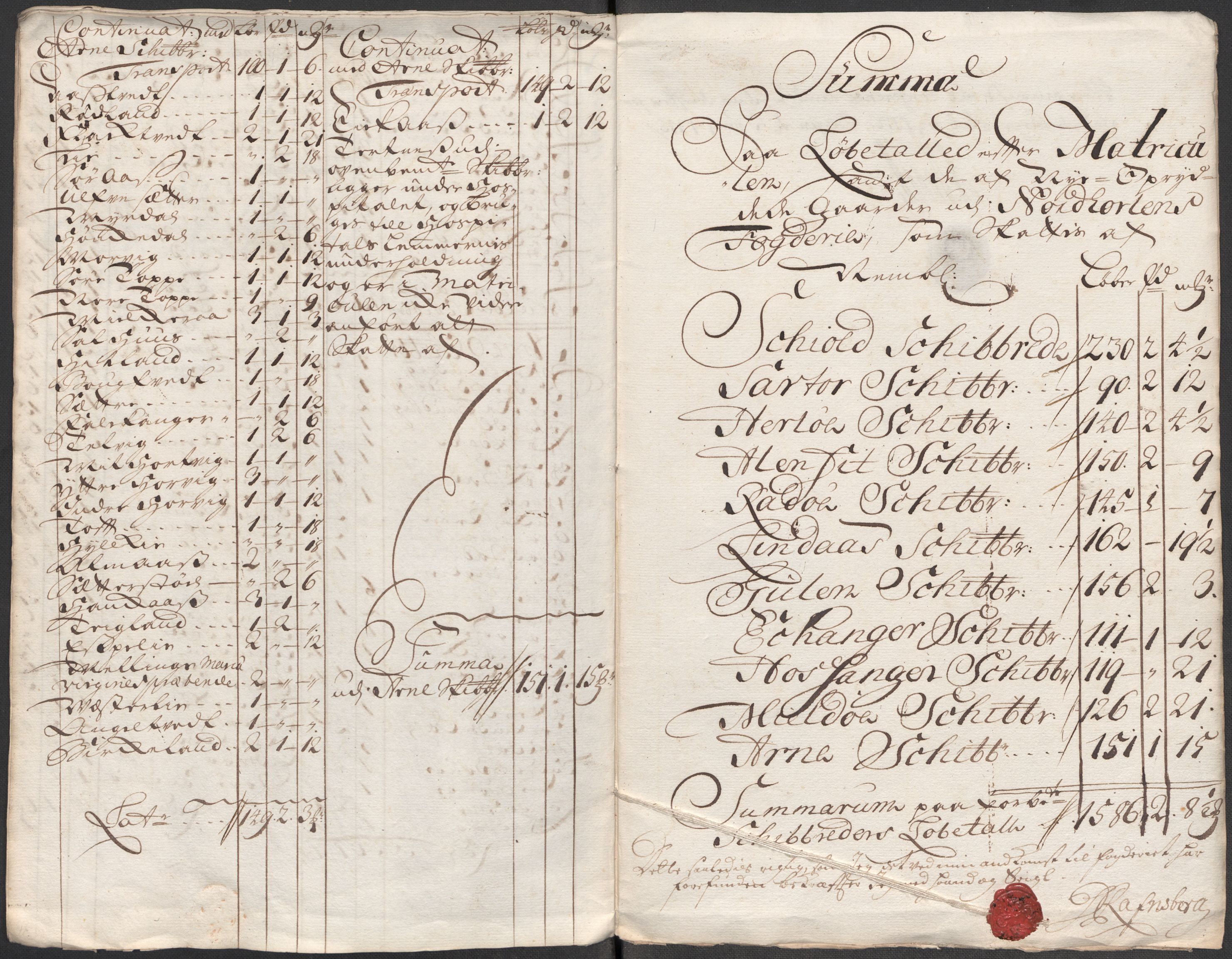 Rentekammeret inntil 1814, Reviderte regnskaper, Fogderegnskap, RA/EA-4092/R51/L3194: Fogderegnskap Nordhordland og Voss, 1712, p. 33