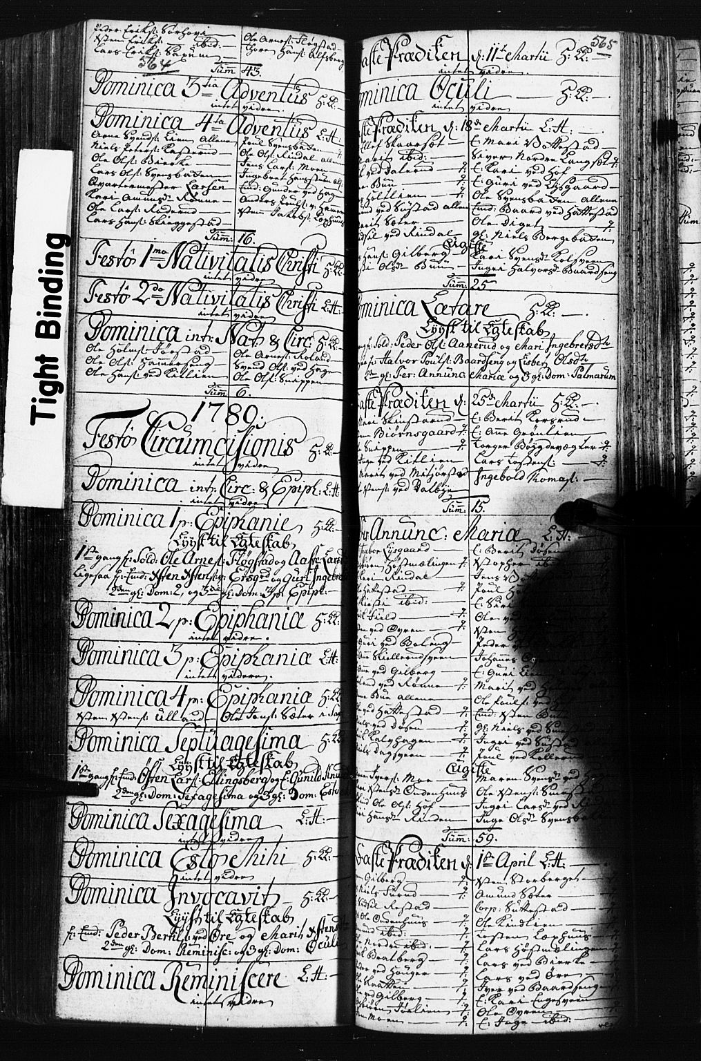 Fåberg prestekontor, AV/SAH-PREST-086/H/Ha/Hab/L0003: Parish register (copy) no. 3, 1768-1796, p. 564-565
