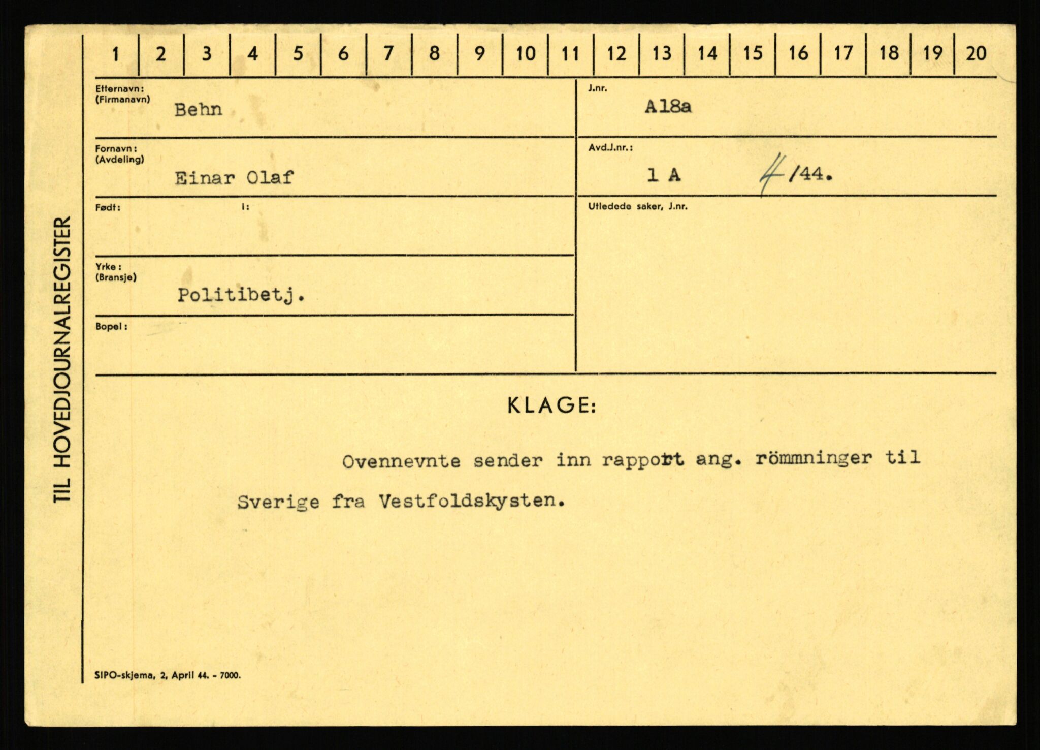 Statspolitiet - Hovedkontoret / Osloavdelingen, AV/RA-S-1329/C/Ca/L0002: Arneberg - Brand, 1943-1945, p. 1653