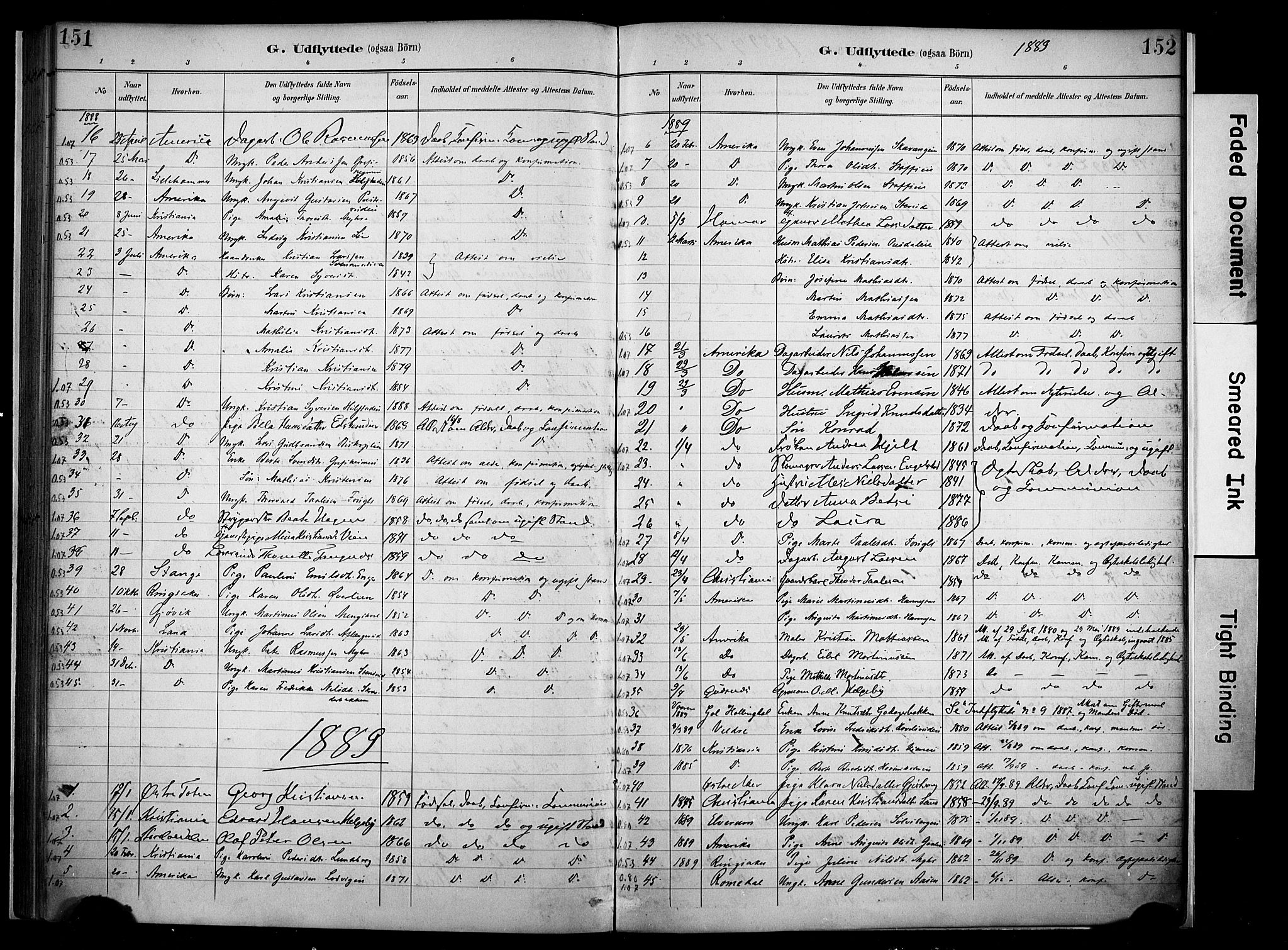 Nes prestekontor, Hedmark, AV/SAH-PREST-020/K/Ka/L0011: Parish register (official) no. 11, 1887-1905, p. 151-152