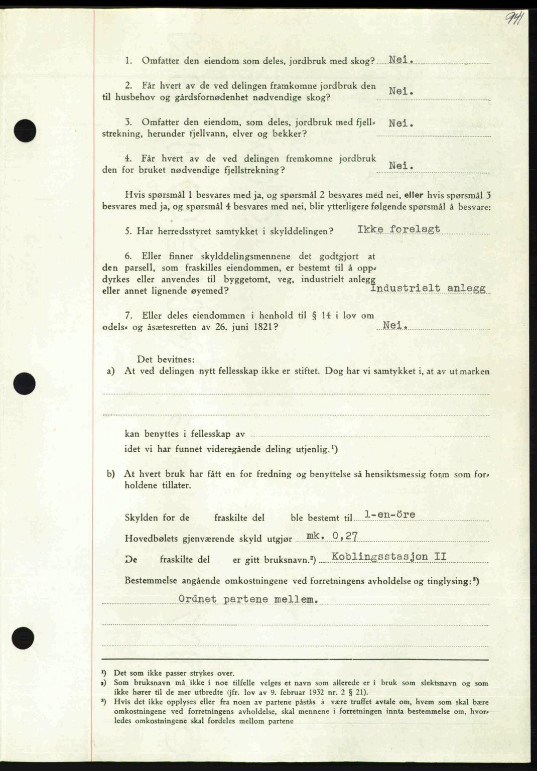 Nordmøre sorenskriveri, AV/SAT-A-4132/1/2/2Ca: Mortgage book no. A109, 1948-1948, Diary no: : 3243/1948