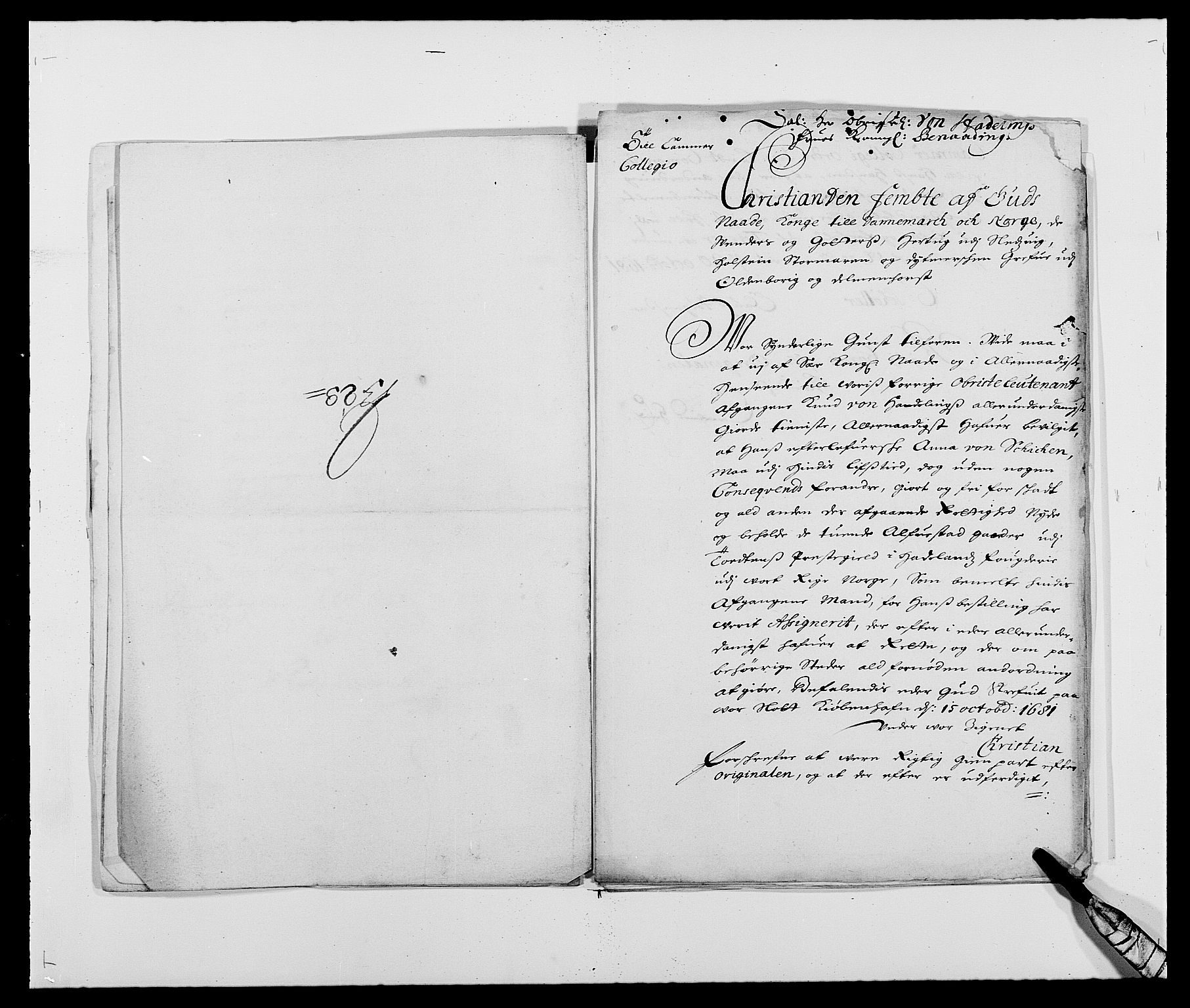 Rentekammeret inntil 1814, Reviderte regnskaper, Fogderegnskap, AV/RA-EA-4092/R18/L1279: Fogderegnskap Hadeland, Toten og Valdres, 1681, p. 206