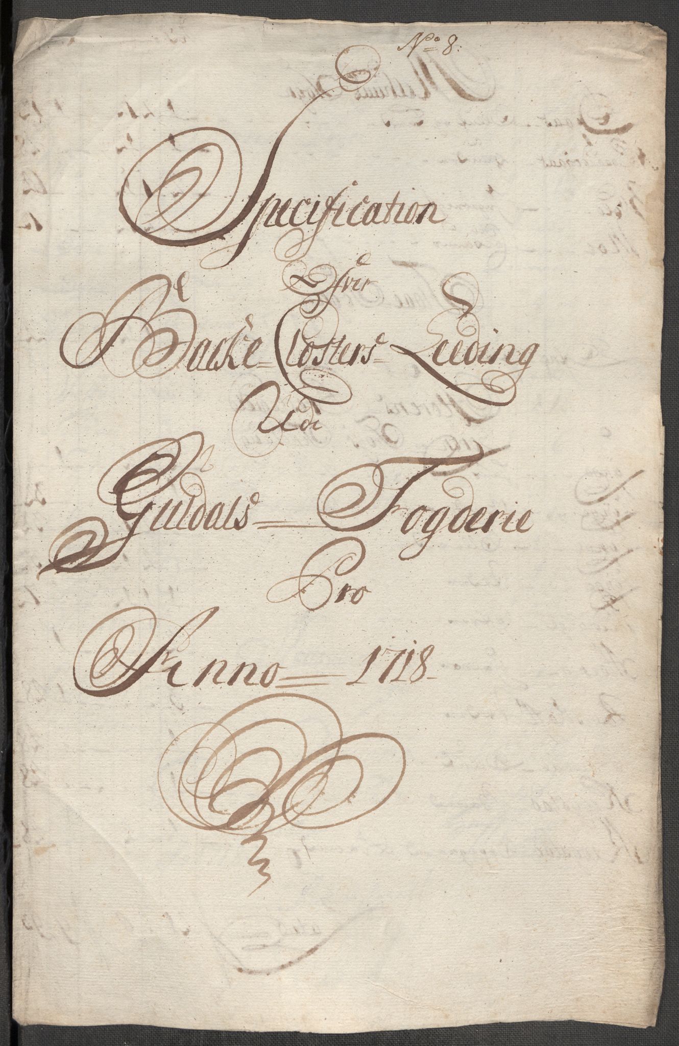 Rentekammeret inntil 1814, Reviderte regnskaper, Fogderegnskap, RA/EA-4092/R60/L3972: Fogderegnskap Orkdal og Gauldal, 1718, p. 304