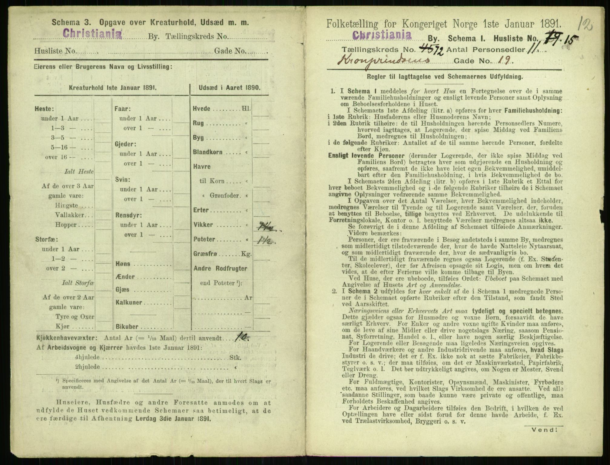 RA, 1891 census for 0301 Kristiania, 1891, p. 39202