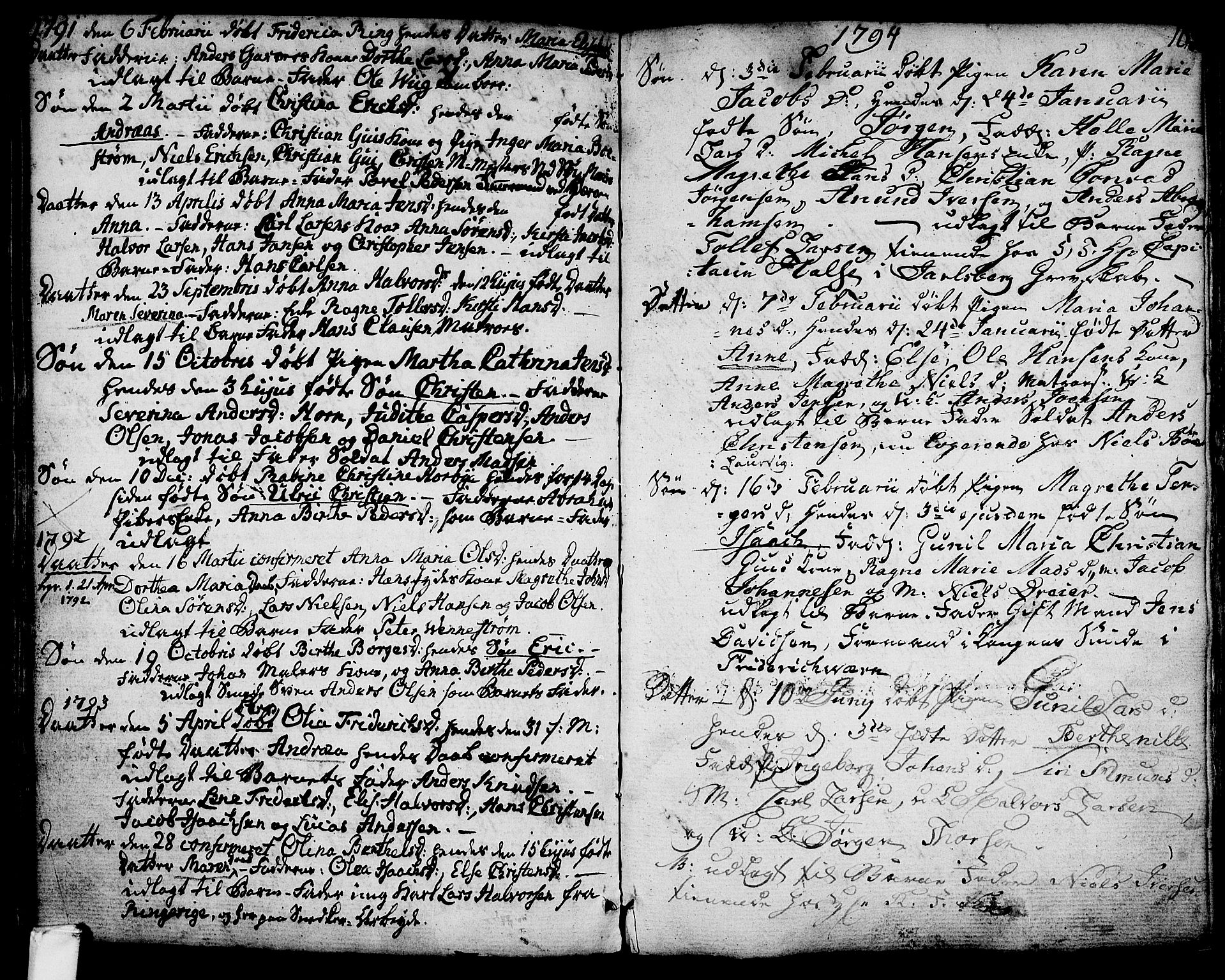 Larvik kirkebøker, AV/SAKO-A-352/G/Ga/L0001: Parish register (copy) no. I 1, 1785-1807, p. 103