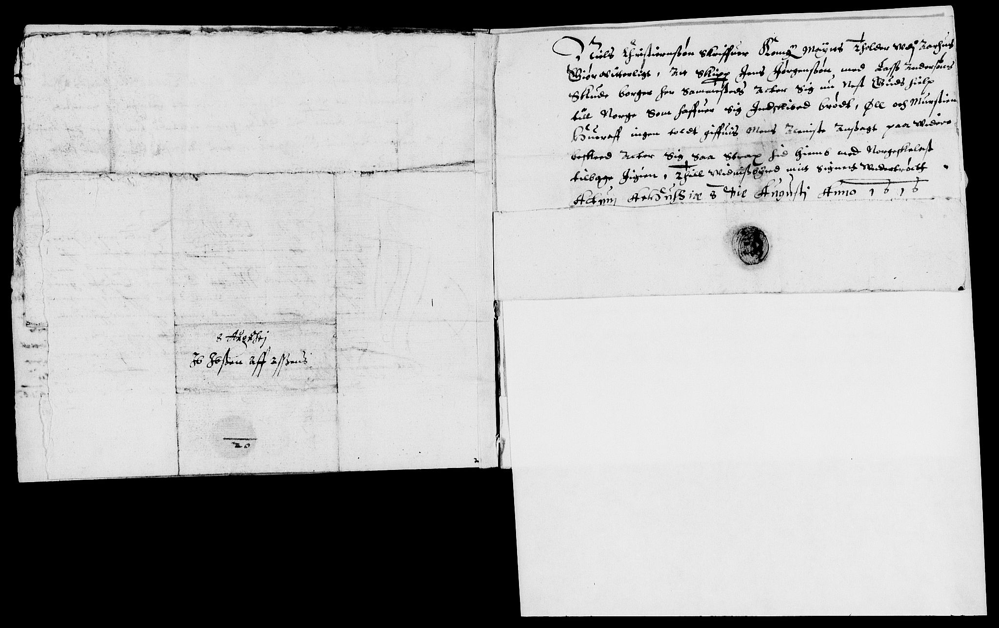 Rentekammeret inntil 1814, Reviderte regnskaper, Lensregnskaper, AV/RA-EA-5023/R/Rb/Rbm/L0001: Eiker len, 1607-1618