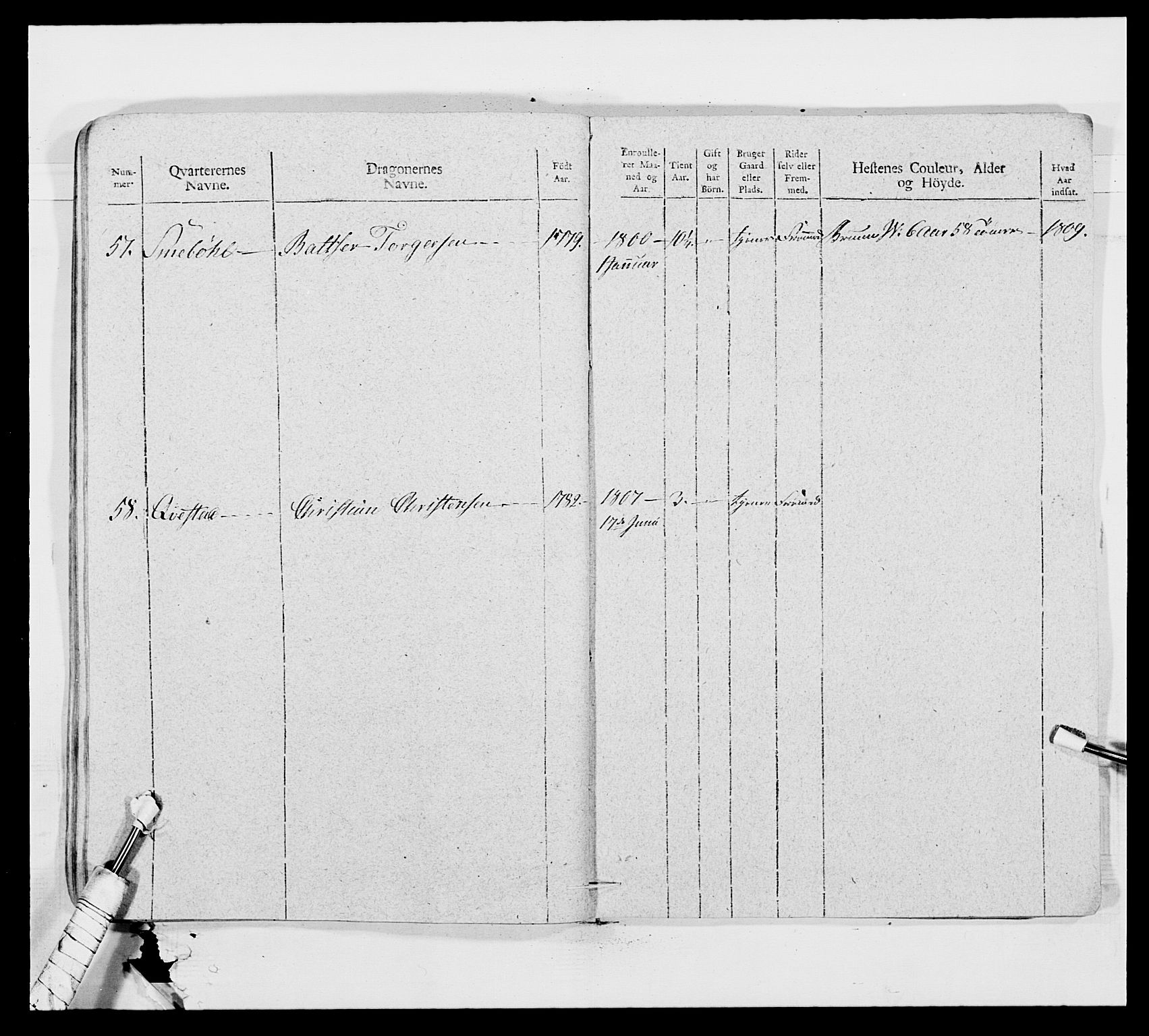 Generalitets- og kommissariatskollegiet, Det kongelige norske kommissariatskollegium, AV/RA-EA-5420/E/Eh/L0012: Smålenske dragonregiment, 1810, p. 454