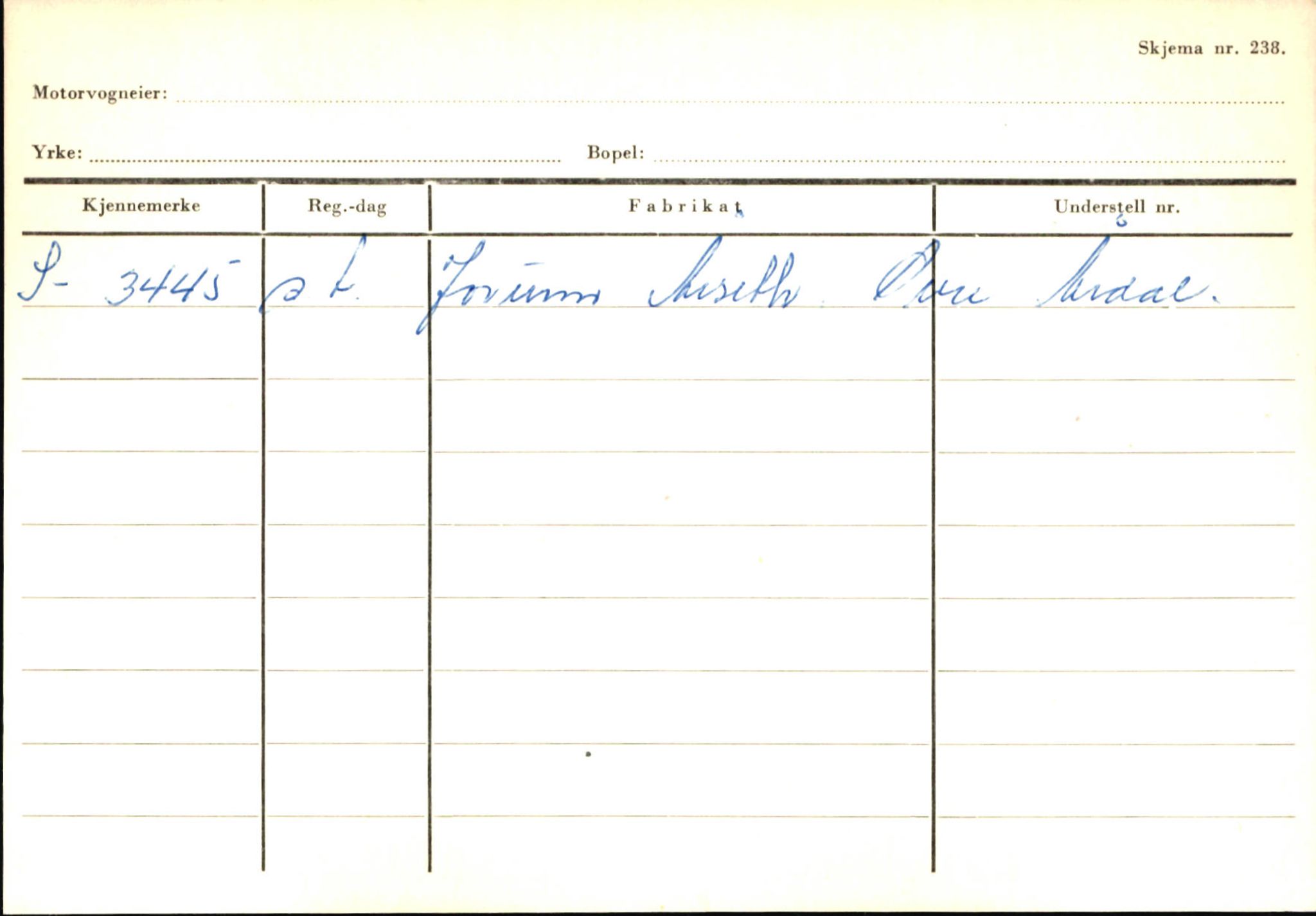 Statens vegvesen, Sogn og Fjordane vegkontor, AV/SAB-A-5301/4/F/L0145: Registerkort Vågsøy S-Å. Årdal I-P, 1945-1975, p. 1021