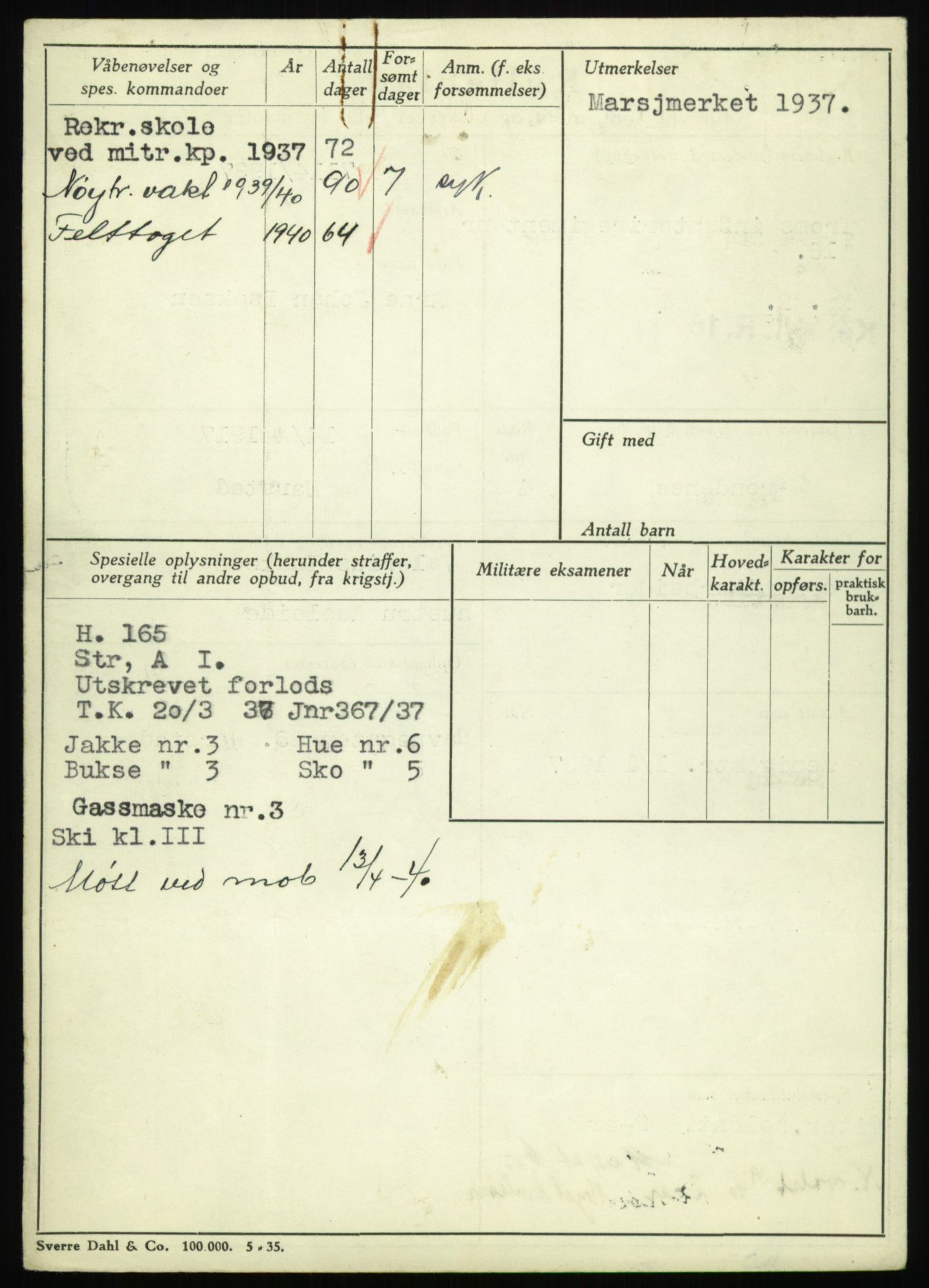 Forsvaret, Troms infanteriregiment nr. 16, AV/RA-RAFA-3146/P/Pa/L0021: Rulleblad for regimentets menige mannskaper, årsklasse 1937, 1937, p. 412