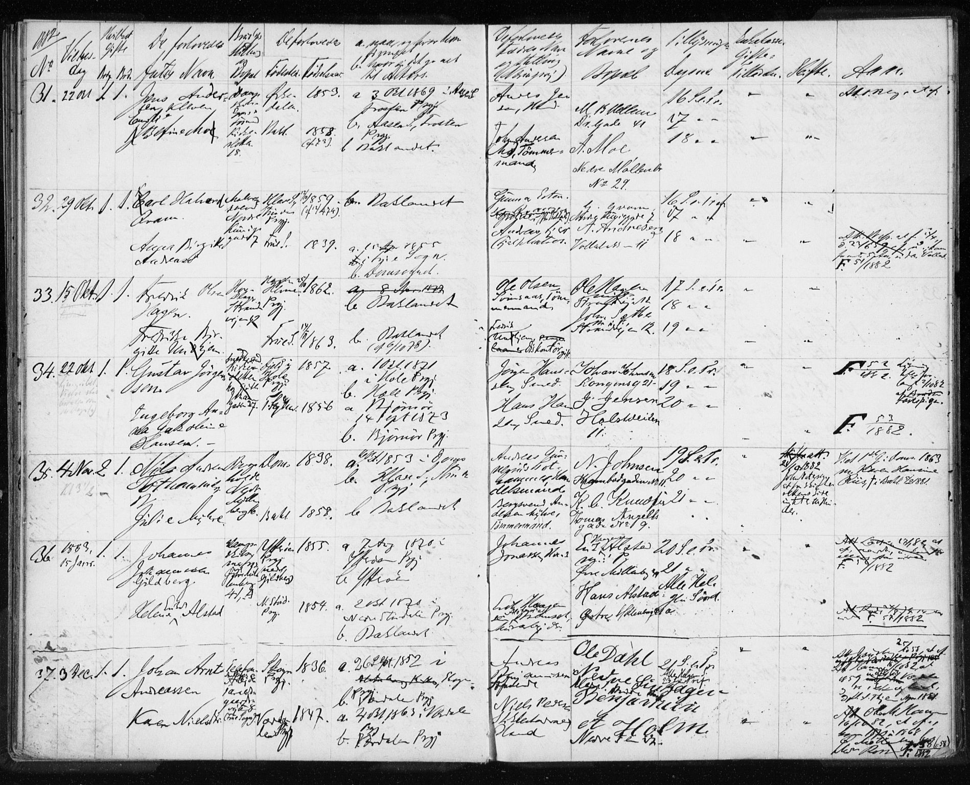 Ministerialprotokoller, klokkerbøker og fødselsregistre - Sør-Trøndelag, AV/SAT-A-1456/604/L0188: Parish register (official) no. 604A11, 1878-1892