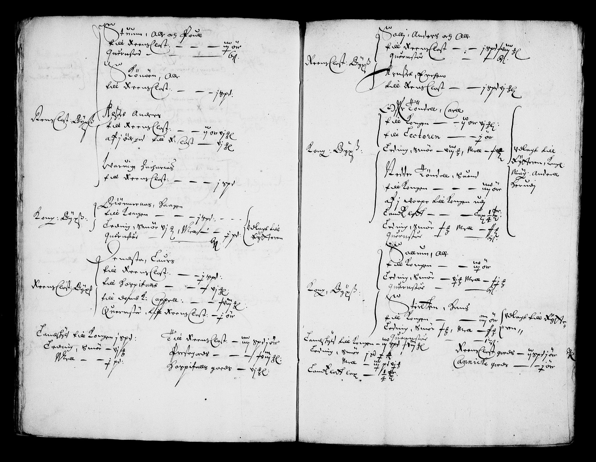 Rentekammeret inntil 1814, Realistisk ordnet avdeling, AV/RA-EA-4070/N/Na/L0002/0002: [XI g]: Trondheims stifts jordebøker: / Fosen fogderi, 1664