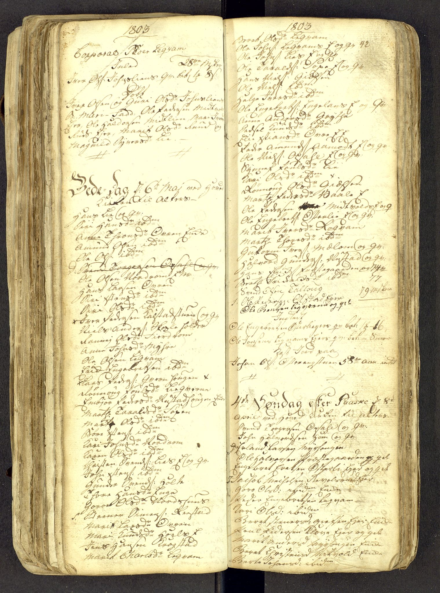 Gausdal prestekontor, AV/SAH-PREST-090/H/Ha: Parish register draft no. -, 1794-1811