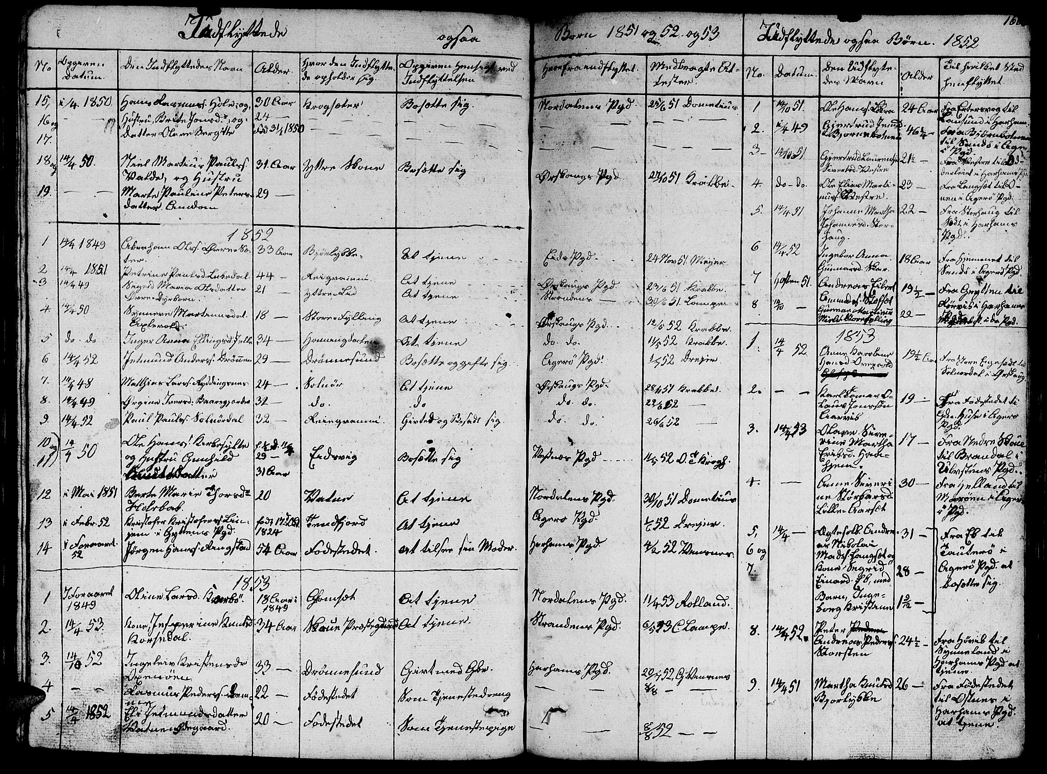 Ministerialprotokoller, klokkerbøker og fødselsregistre - Møre og Romsdal, AV/SAT-A-1454/524/L0362: Parish register (copy) no. 524C03, 1840-1854, p. 166