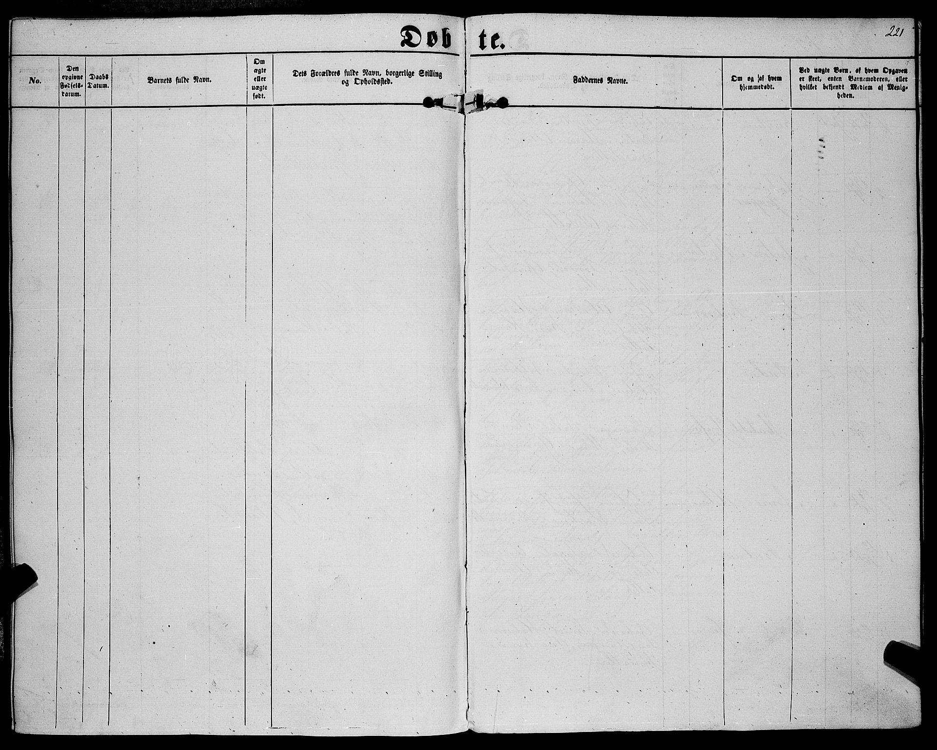 Sannidal kirkebøker, SAKO/A-296/F/Fa/L0011: Parish register (official) no. 11, 1863-1873, p. 221