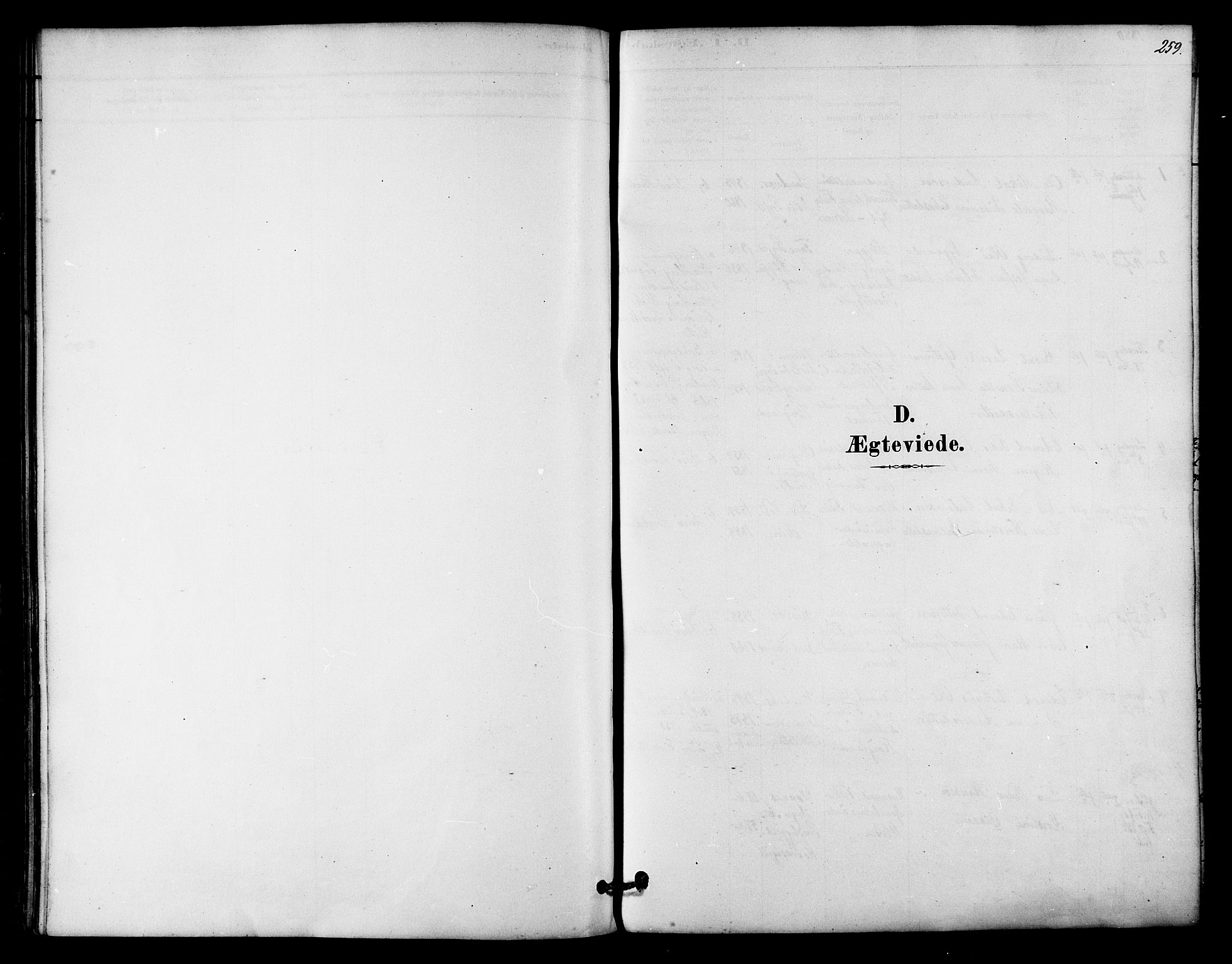 Ministerialprotokoller, klokkerbøker og fødselsregistre - Nordland, SAT/A-1459/839/L0568: Parish register (official) no. 839A05, 1880-1902, p. 259