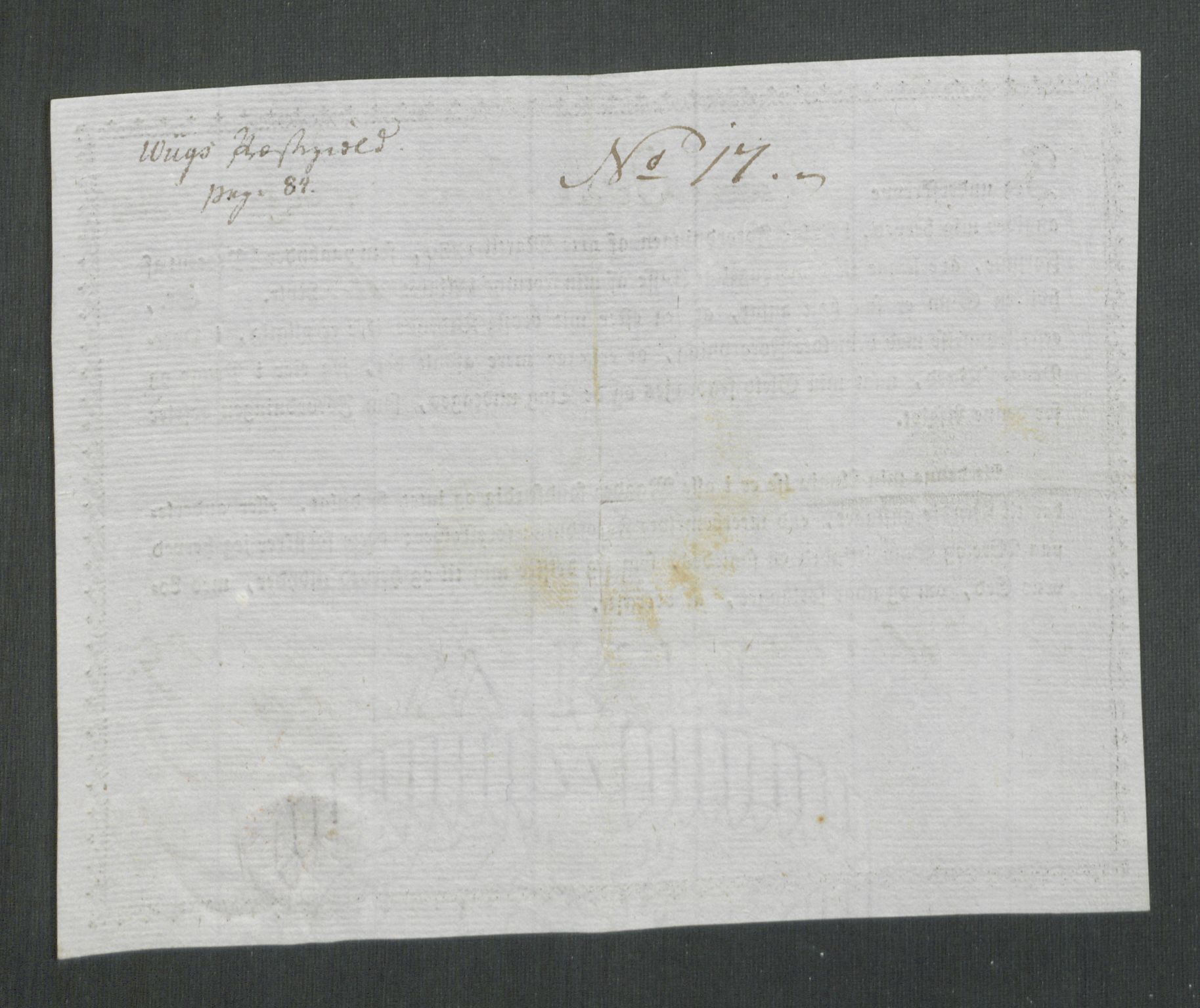 Rentekammeret inntil 1814, Reviderte regnskaper, Mindre regnskaper, AV/RA-EA-4068/Rf/Rfe/L0057: Ytre og Indre Sogn fogderi, 1789, p. 124