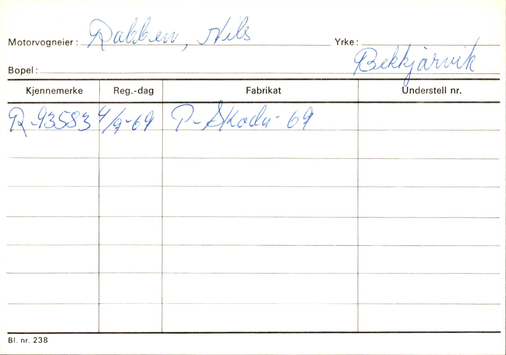 Statens vegvesen, Hordaland vegkontor, AV/SAB-A-5201/2/Ha/L0044: R-eierkort Q-R, 1920-1971, p. 41