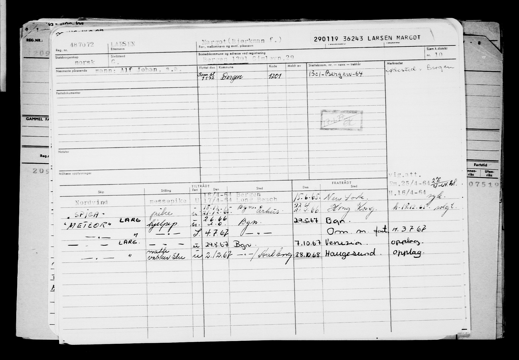 Direktoratet for sjømenn, AV/RA-S-3545/G/Gb/L0165: Hovedkort, 1918-1919, p. 804