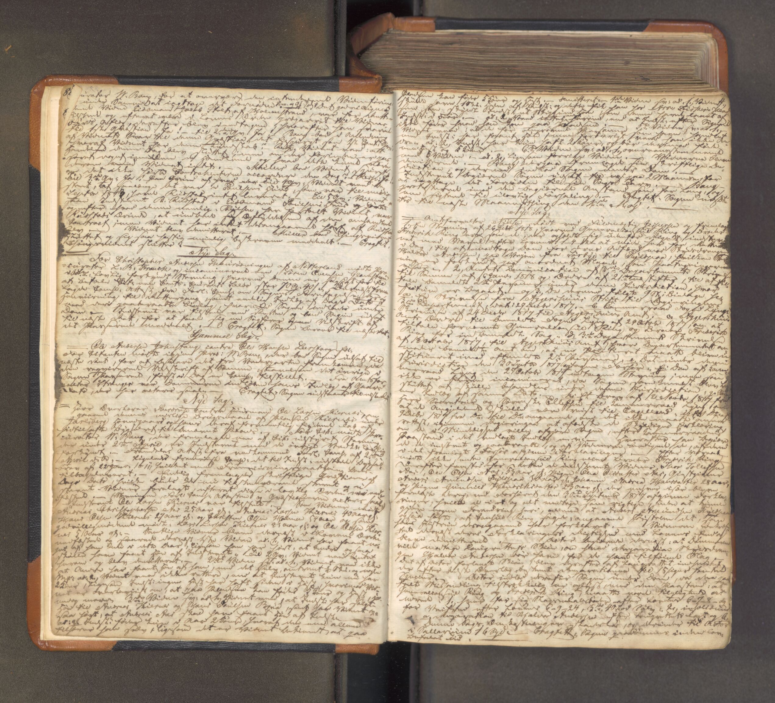 Søndre Jarlsberg sorenskriveri, AV/SAKO-A-129/F/Fa/L0029: Tingbok, 1819-1826, p. 3b-4a