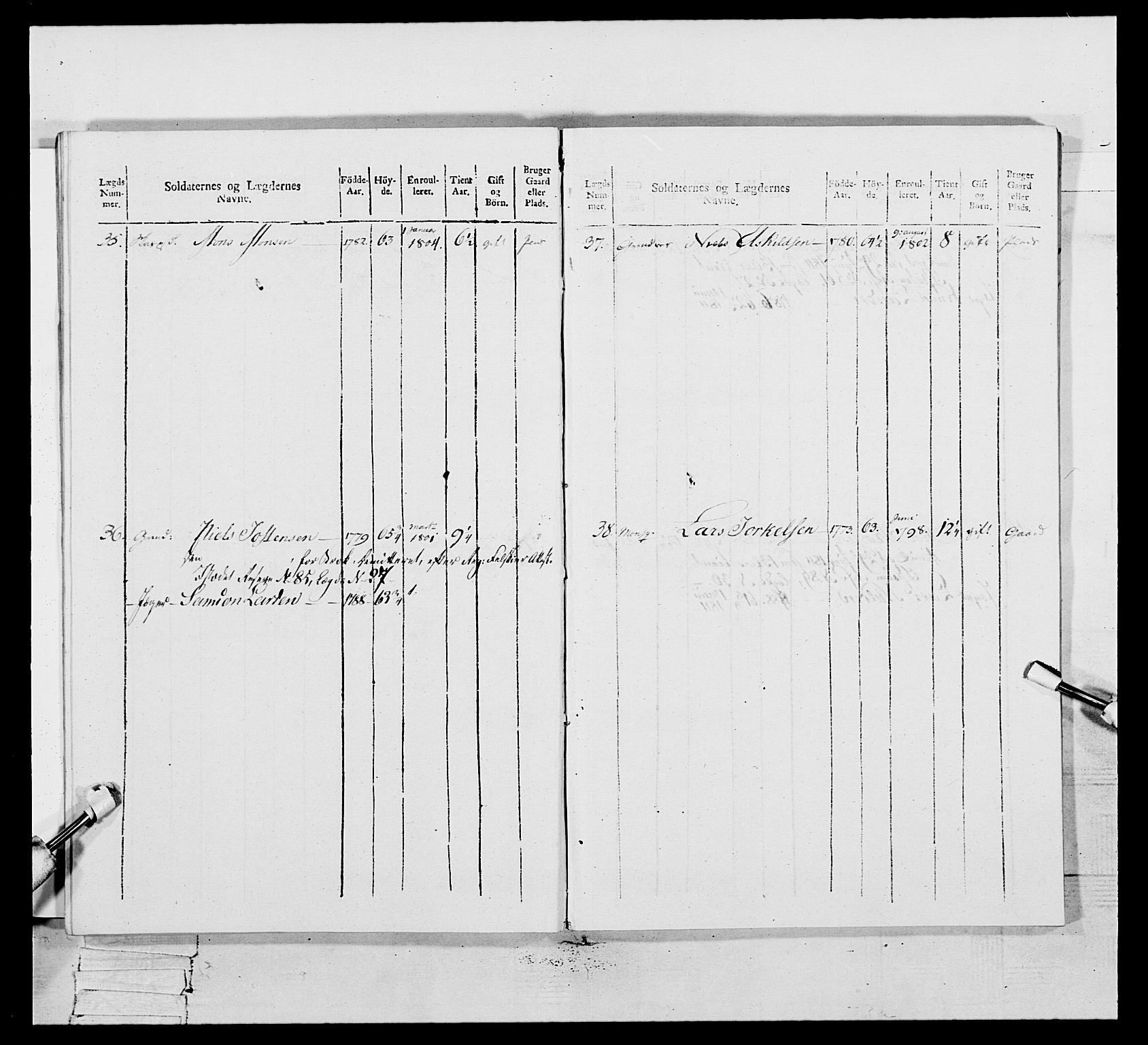 Generalitets- og kommissariatskollegiet, Det kongelige norske kommissariatskollegium, AV/RA-EA-5420/E/Eh/L0111: Vesterlenske nasjonale infanteriregiment, 1810, p. 359