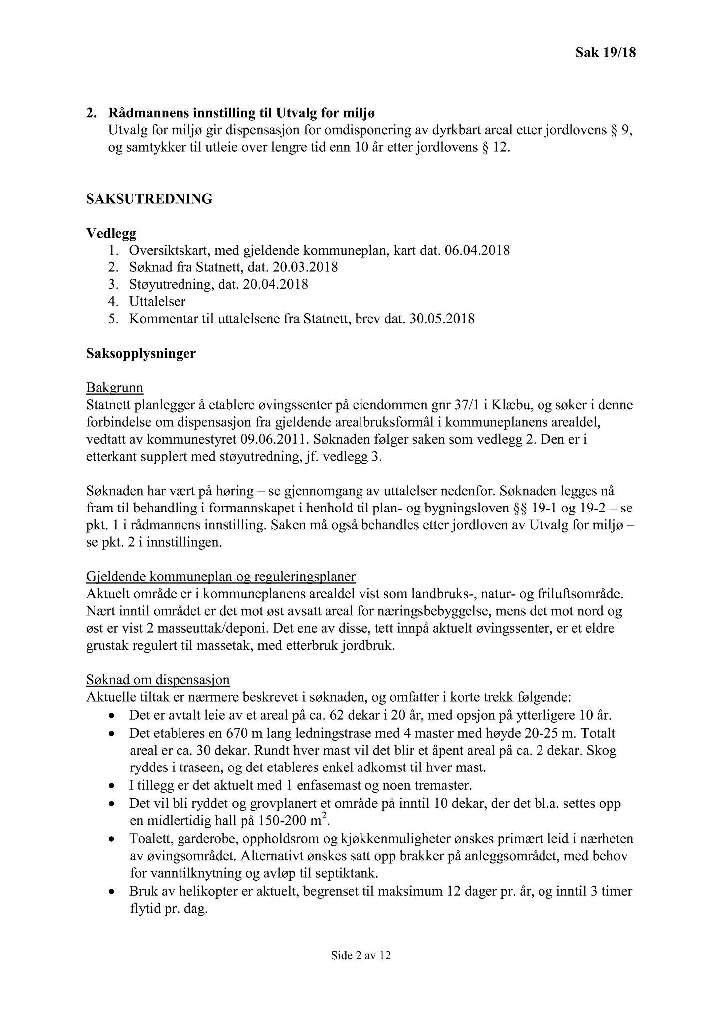 Klæbu Kommune, TRKO/KK/06-UM/L005: Utvalg for miljø - Møtedokumenter 2018, 2018, p. 613